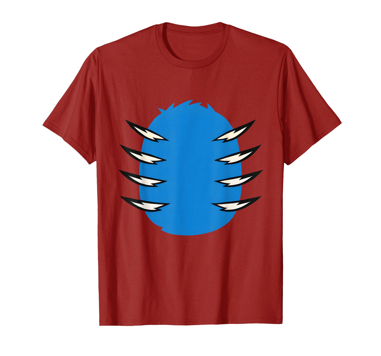 Halloween Costume Funny Blue Tiger DIY Group Matching T-Shirt