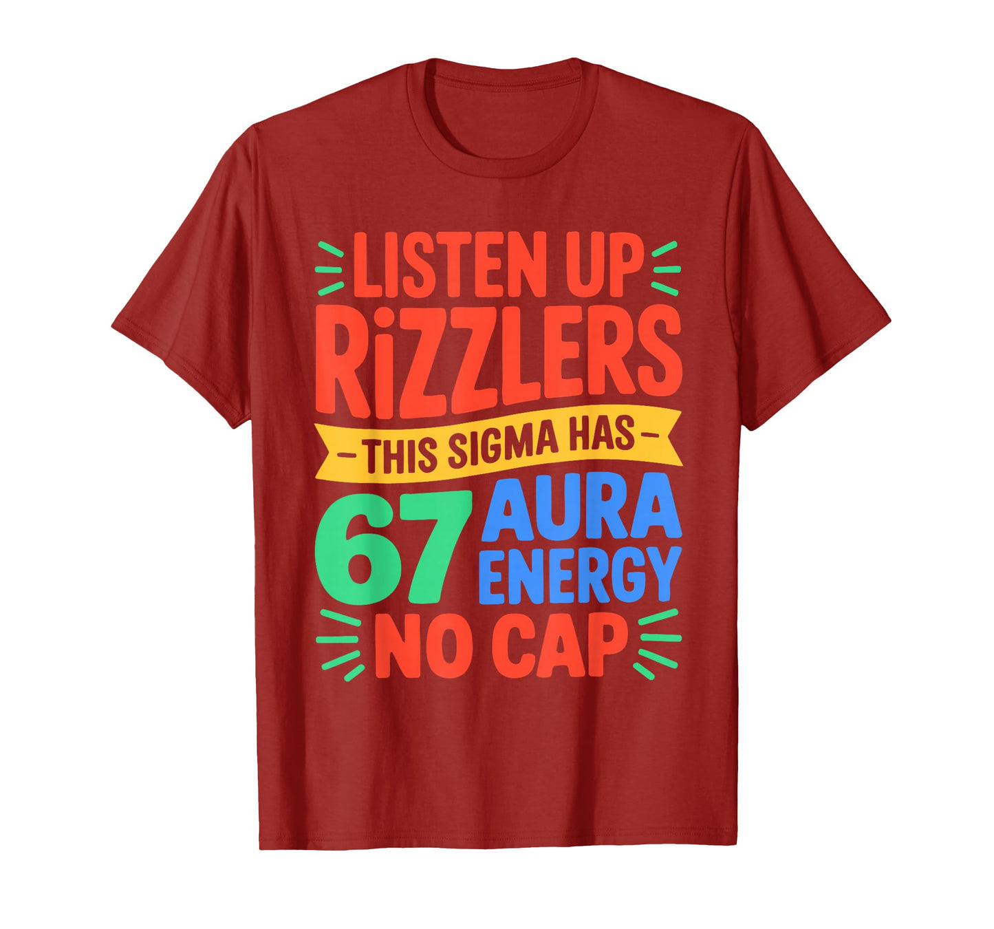 67 Meme Trendy Funny Six Seven Gen Alpha Z Boys Teens Kids T-Shirt