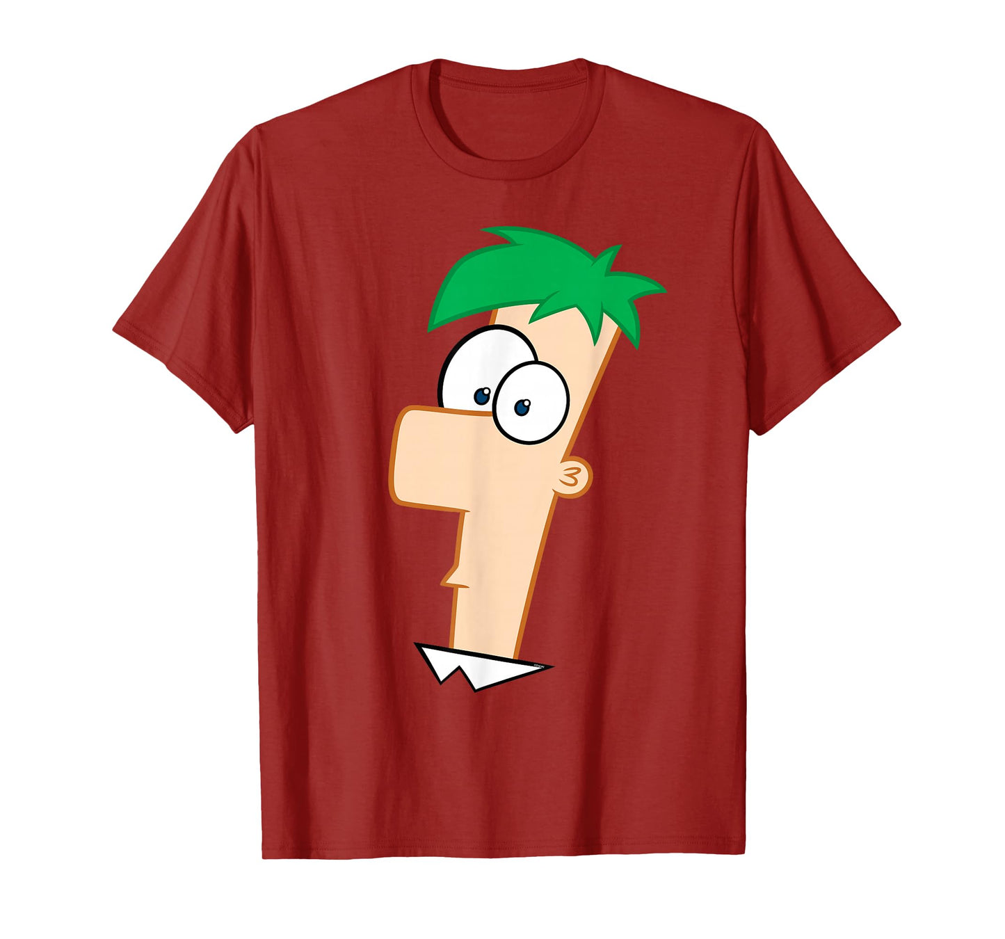 Disney Phineas and Ferb Big Face Ferb Costume T-Shirt