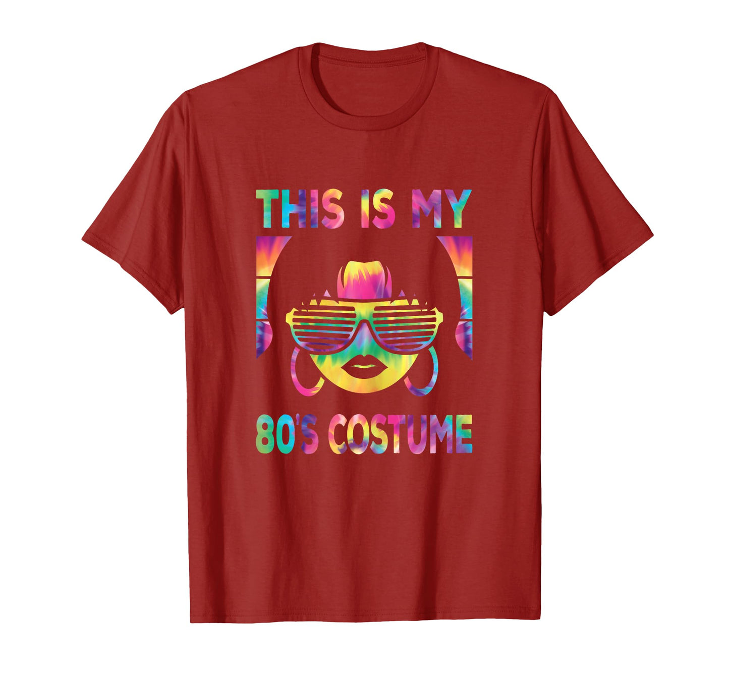 This Is My 80s Costume 1980s 80s Outfit Women Disco Party T-Shirt