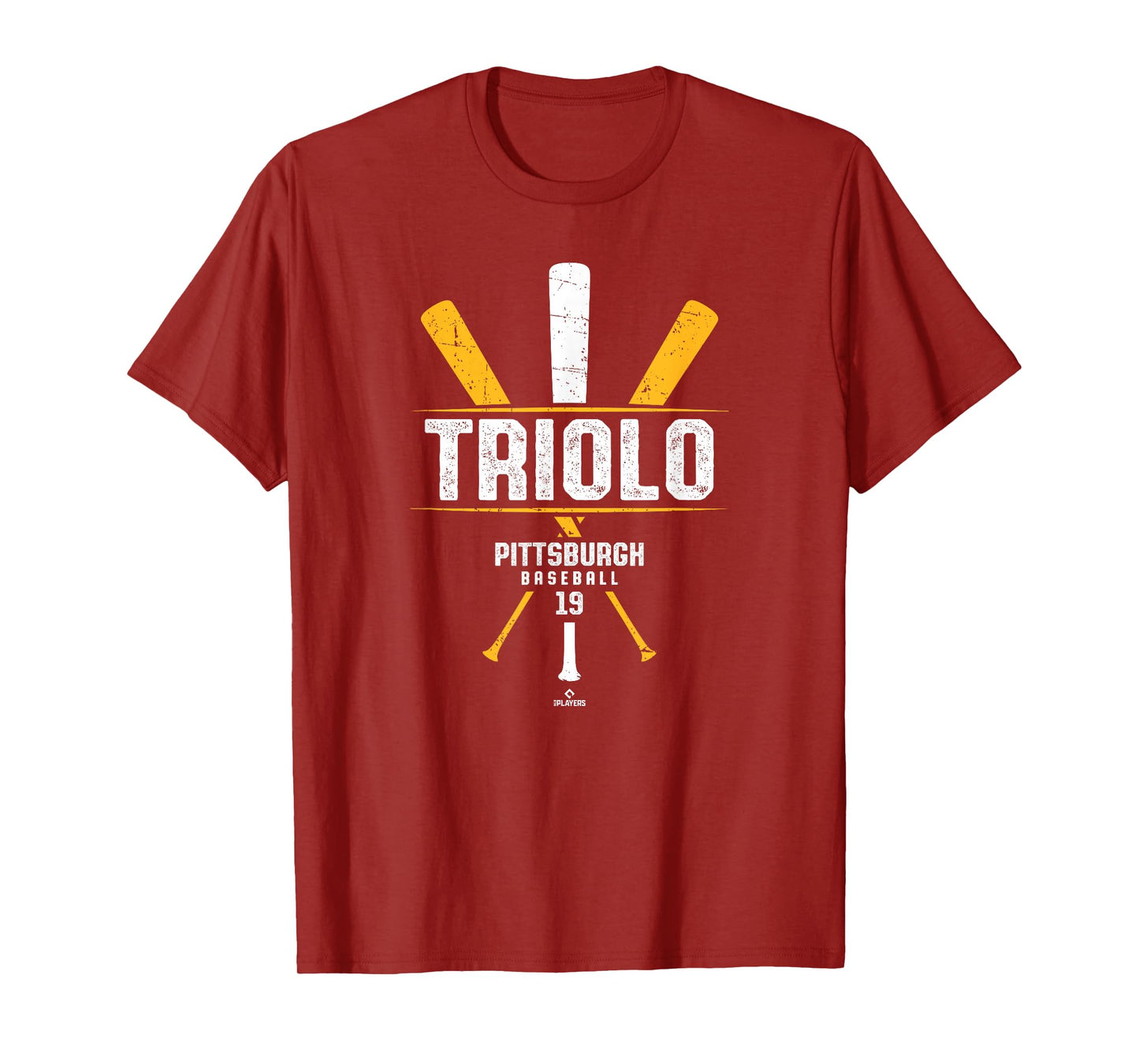Vintage Baseball Bat Gameday Jared Triolo Pittsburgh T-Shirt