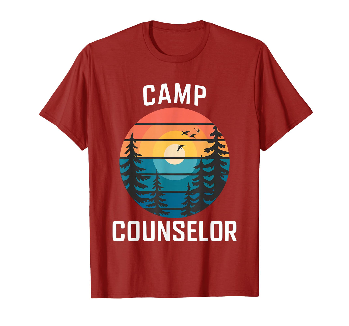 Camp Counselor Shirt Camper Summer Camping Staff T-Shirt