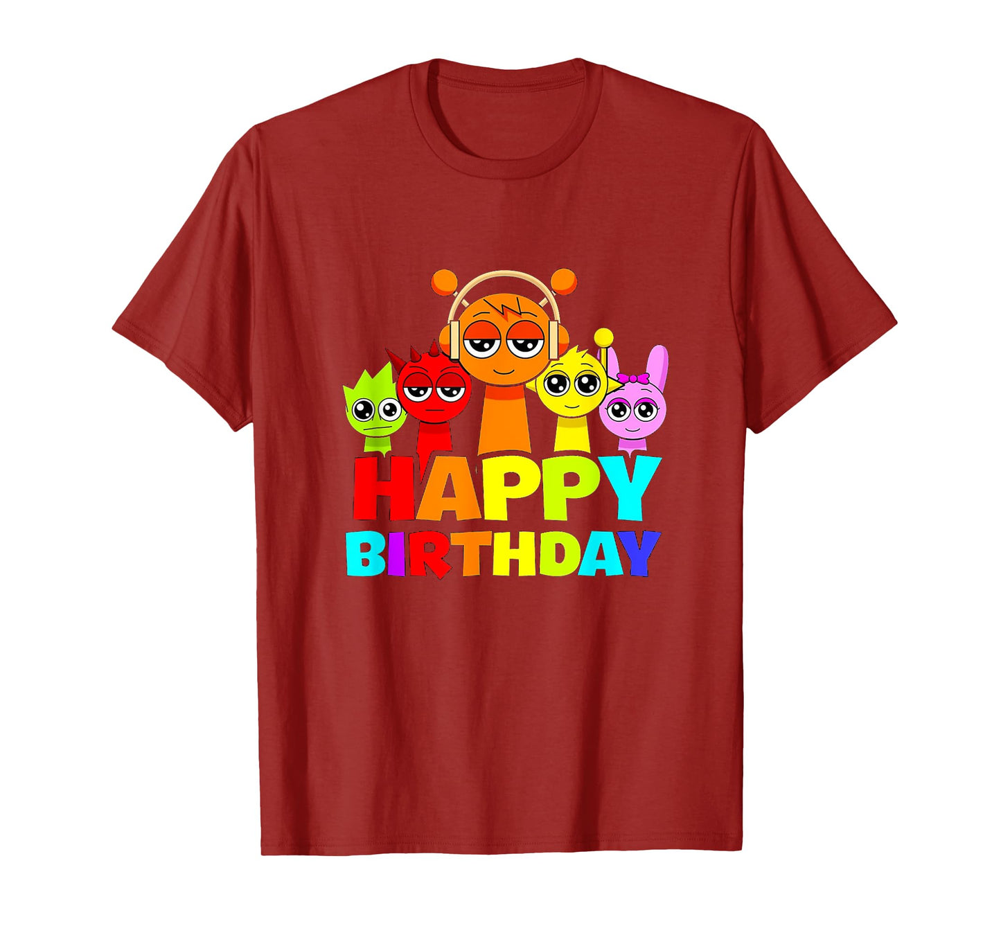 Happy Birthday Sprunky! | Oren Simon Pinki Raddy Owakcx T-Shirt