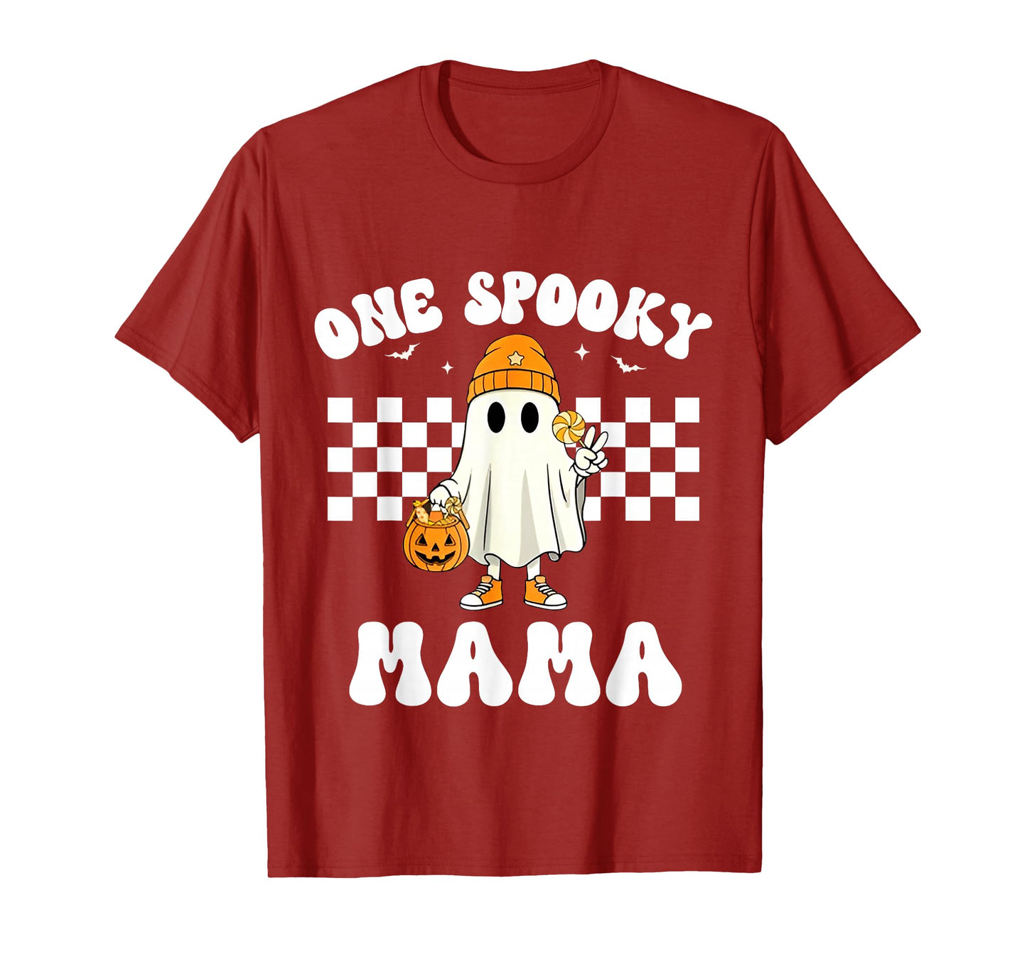 Funny One Spooky Mama of The 1st Birthday Boy Matching T-Shirt