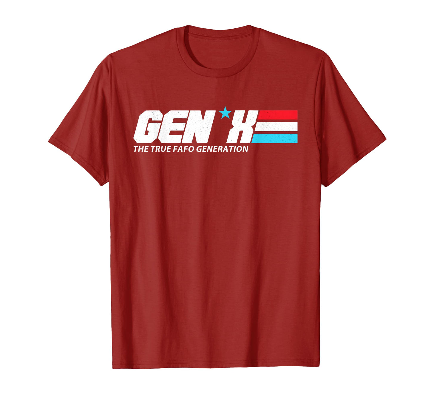 Gen X The True-FAFO Generation Retro Gen X 1965 1980 Saying T-Shirt