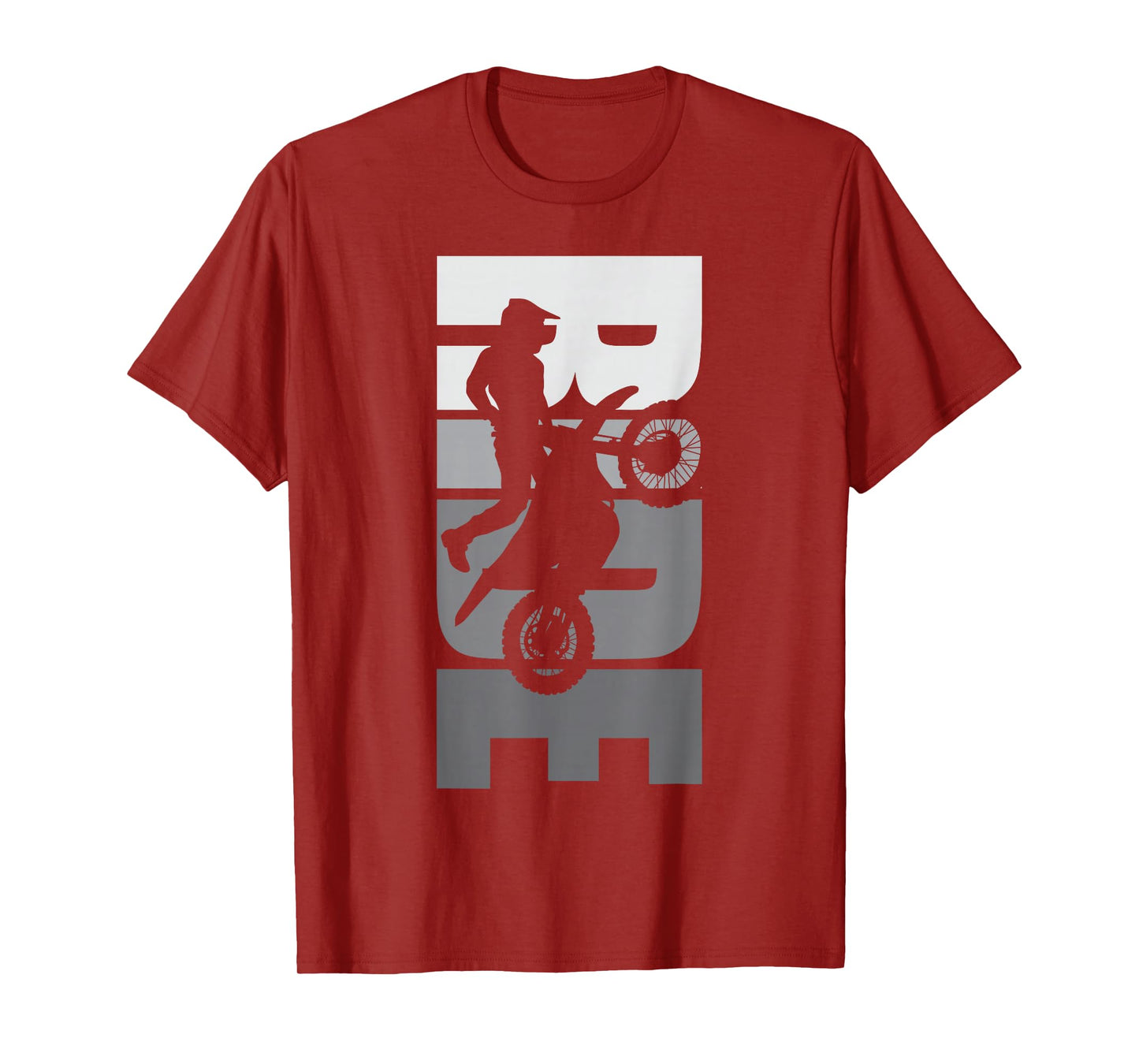 Ride: Dirt Bike Motocross Motorbike MX Off-Road Life Passion T-Shirt