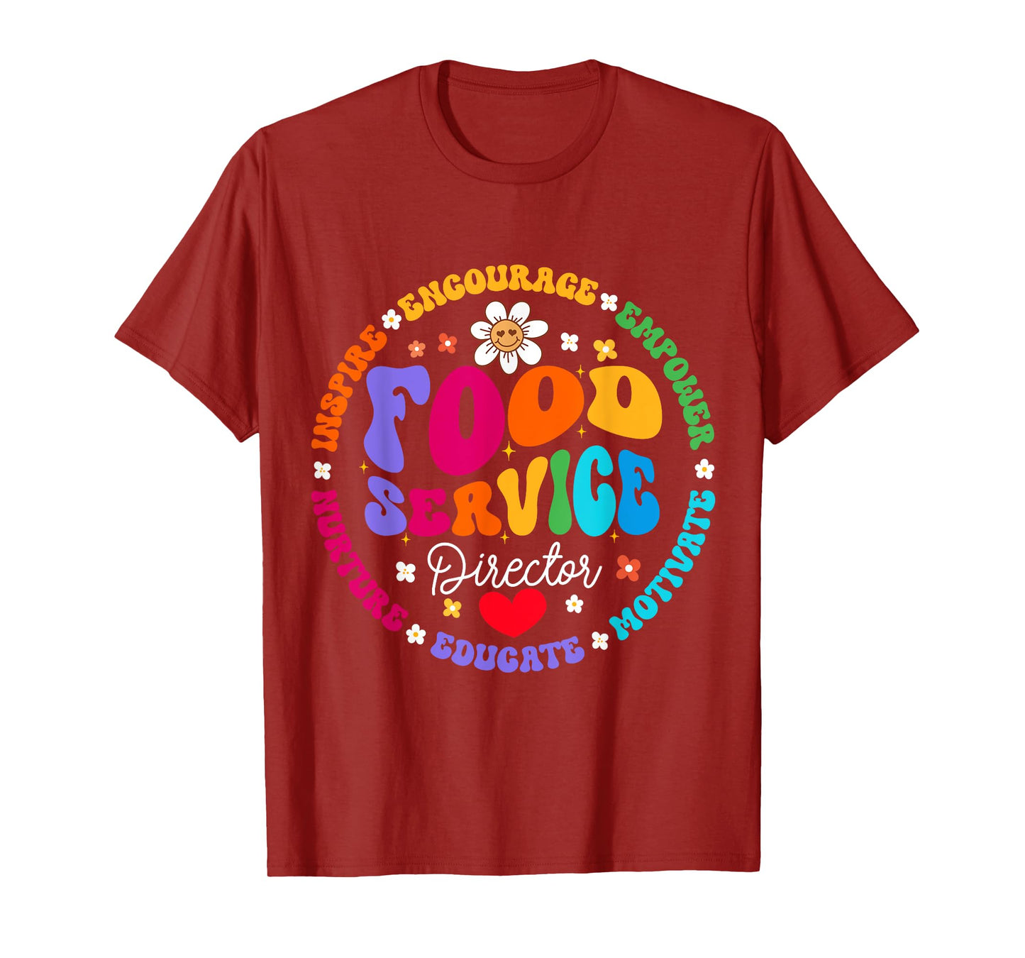 Food Service Director Cafeteria Team Helper School Squad T-Shirt