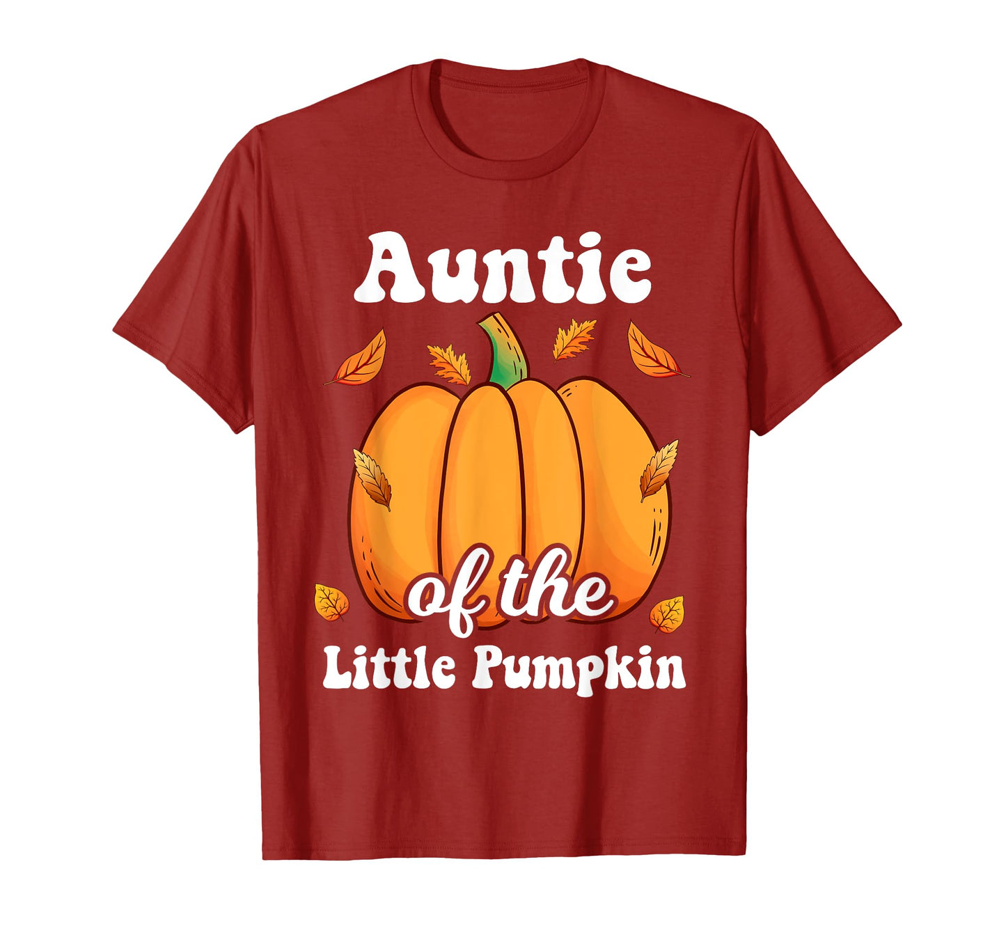 Auntie of the Little Pumpkin Thanksgiving Baby Shower Reveal T-Shirt