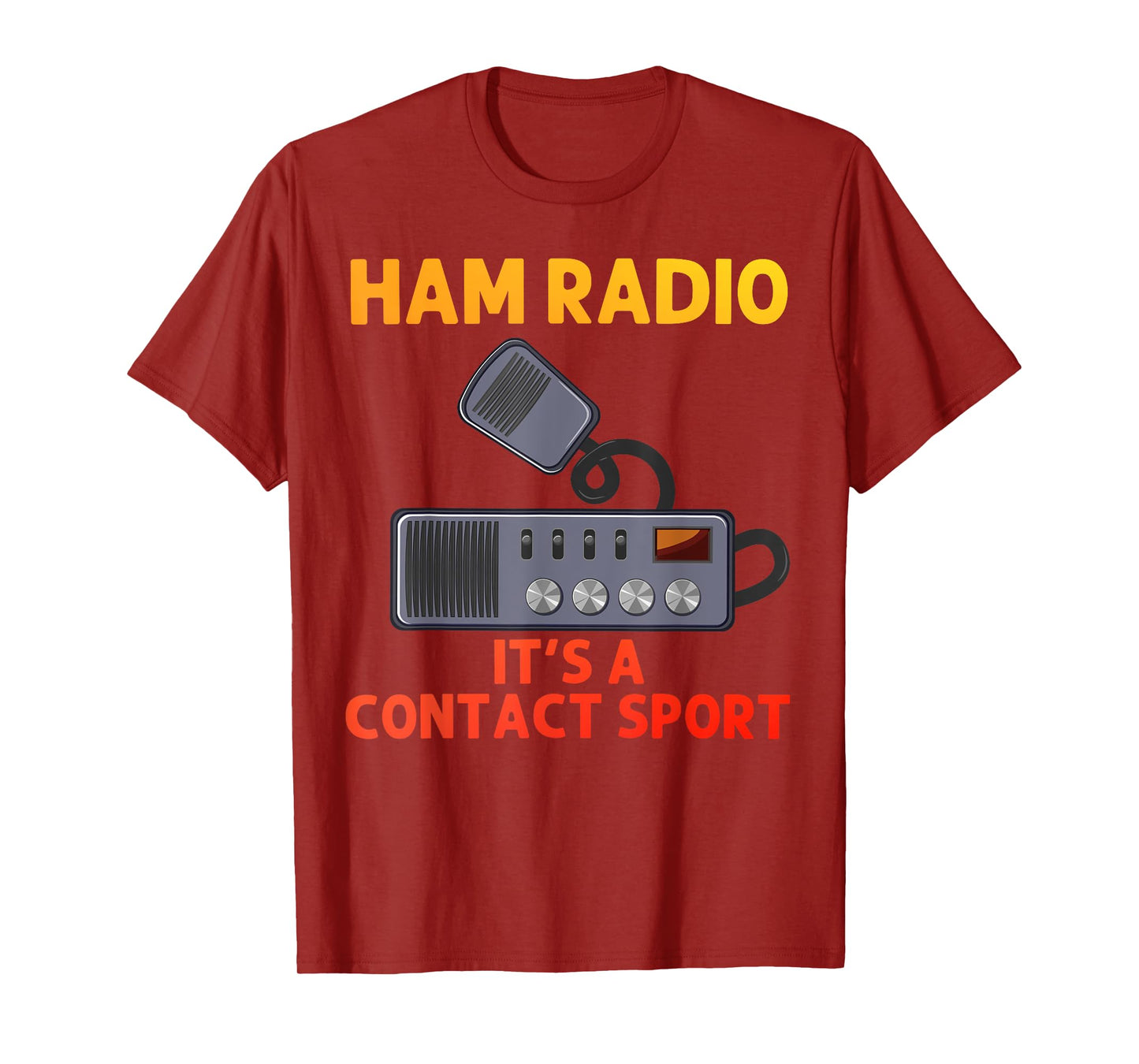 Ham Radio Art For Men Women Amateur Radio Operator CB Radio T-Shirt