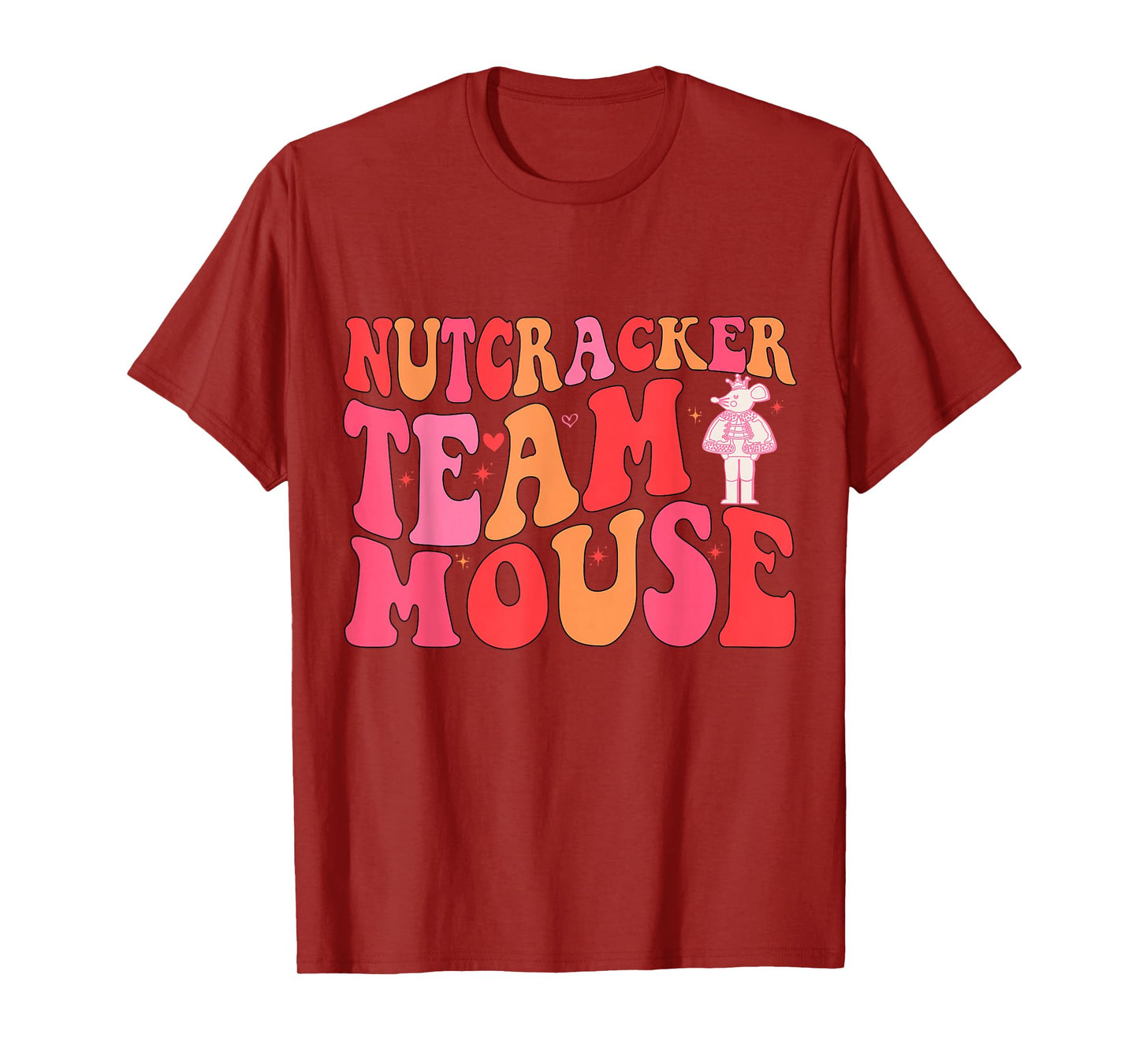 Funny Rat Christmas Dance Quote Team Mouse Nutcracker Squad T-Shirt