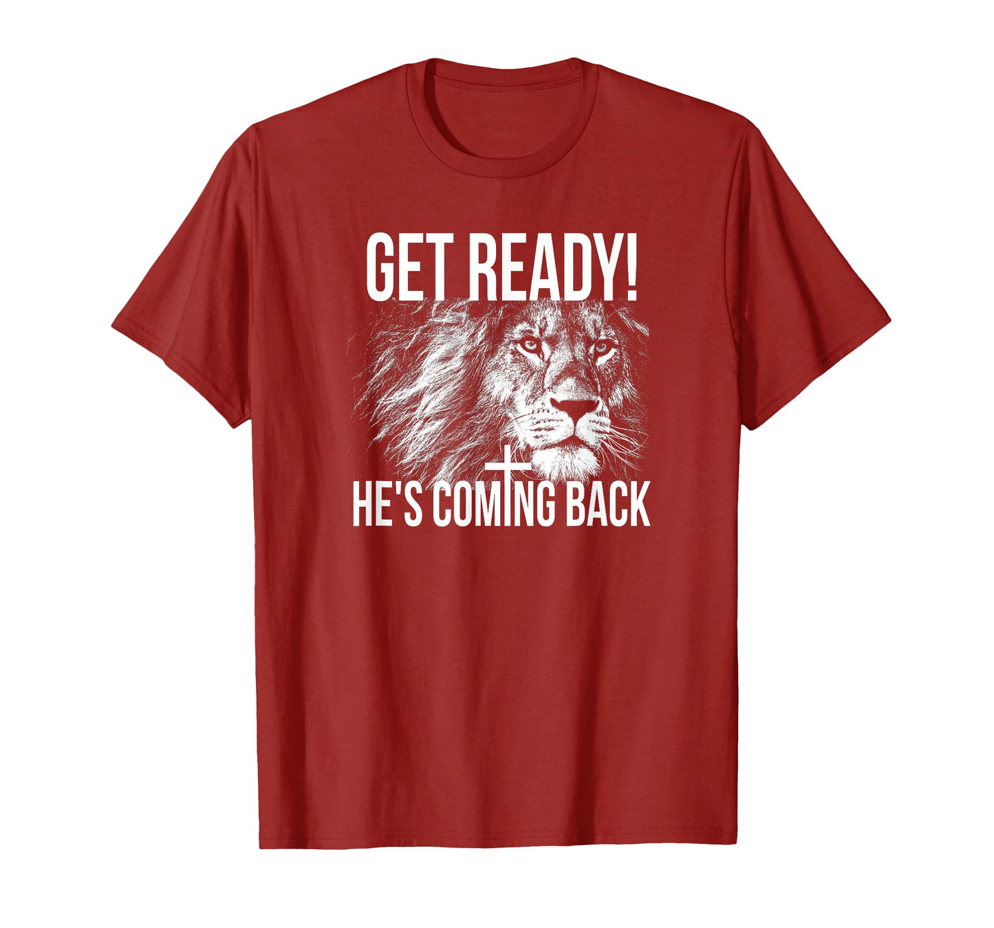Christian Shirts For Men, He's Coming Back T Shirts T-Shirt