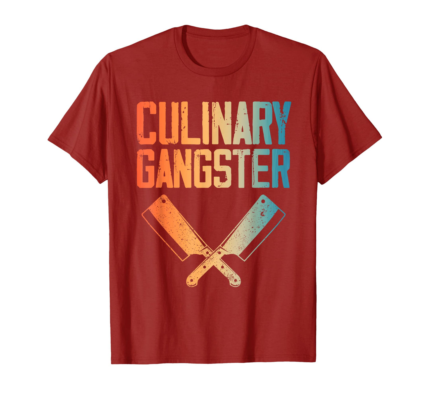 Culinary Gangster Art For Men Women Cooking Lover Sous Chef T-Shirt