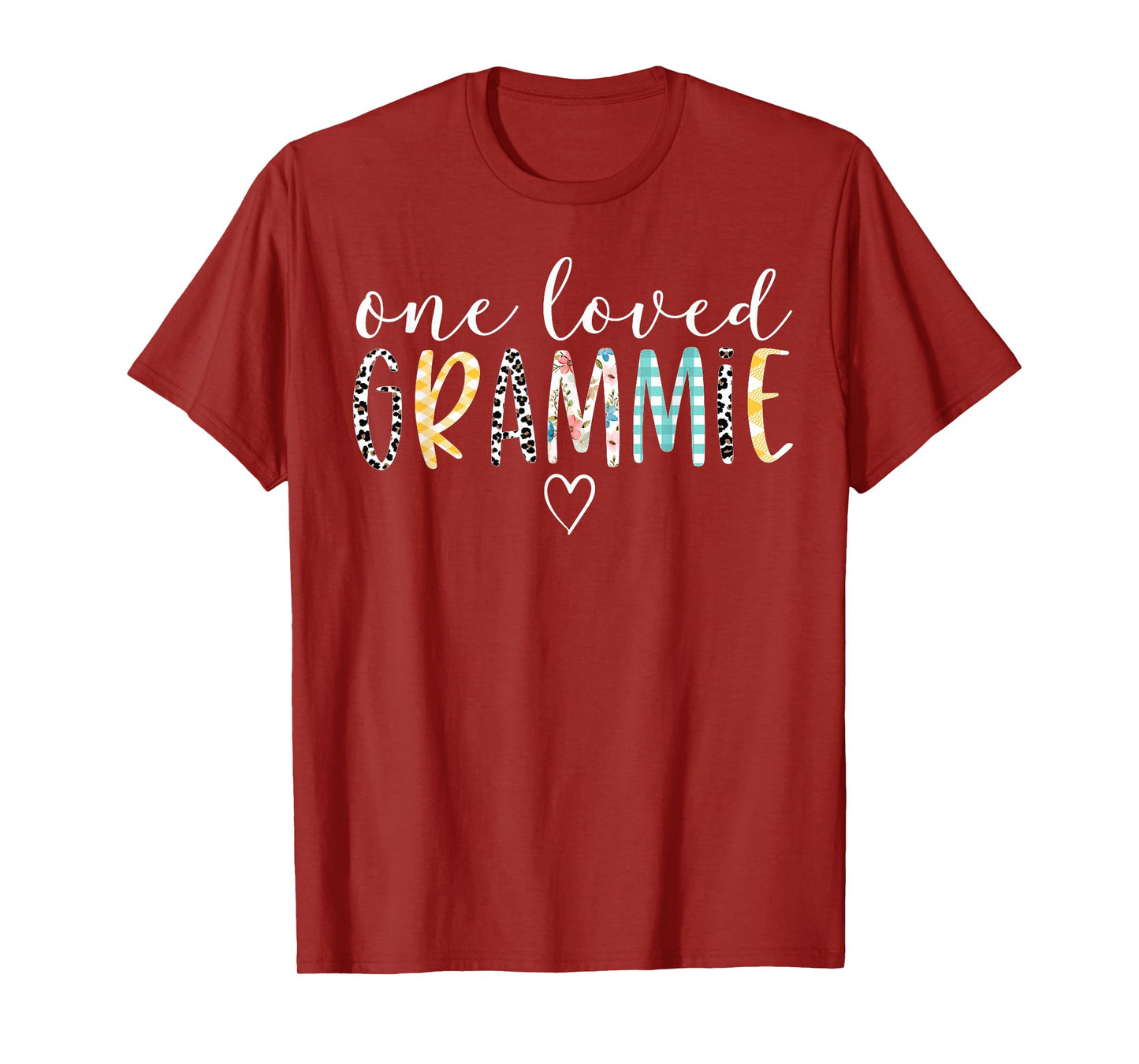 Grammie Gifts Women One Loved Grammie Mother's Day T-Shirt