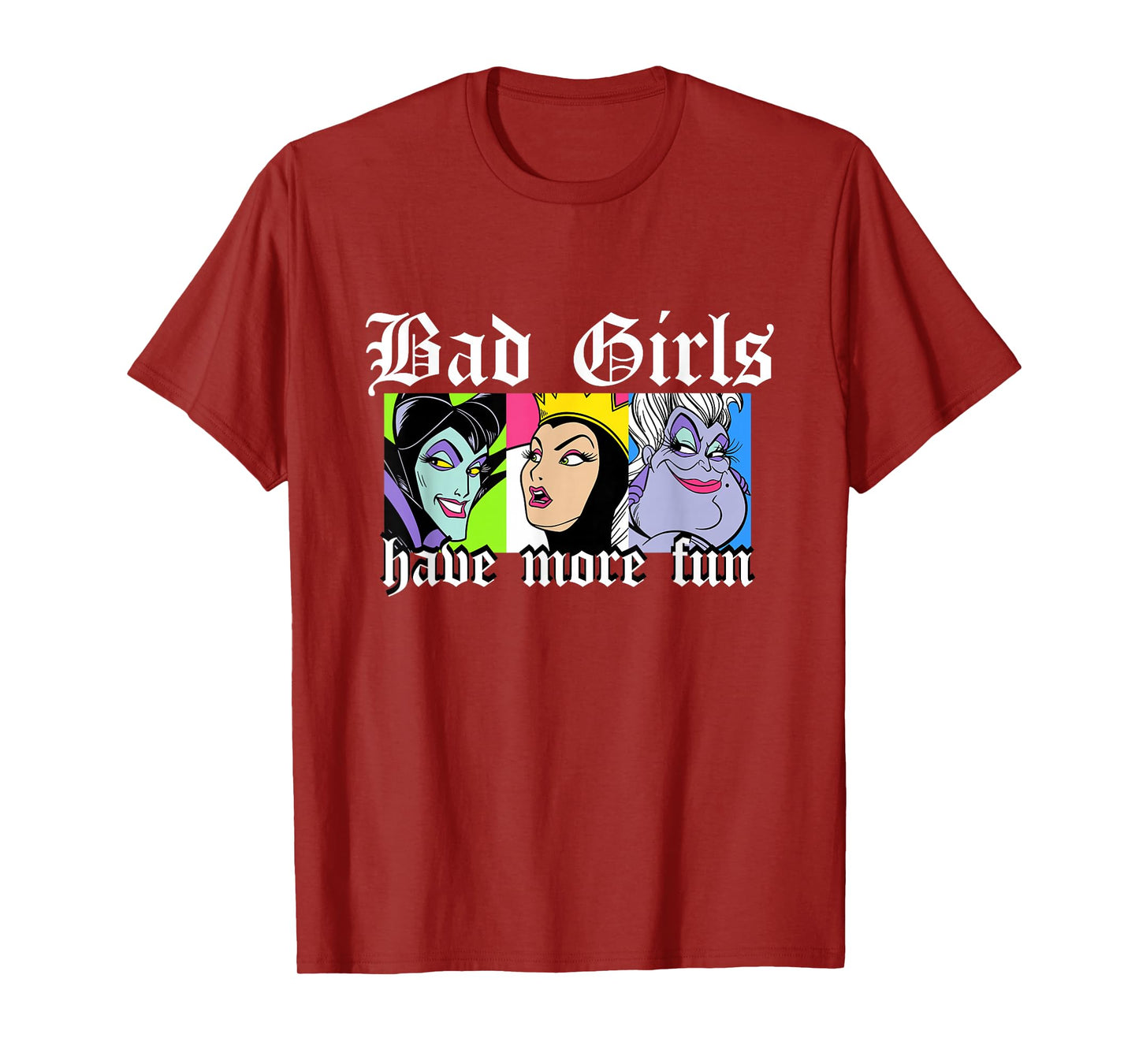Disney Villains Bad Girls T-Shirt