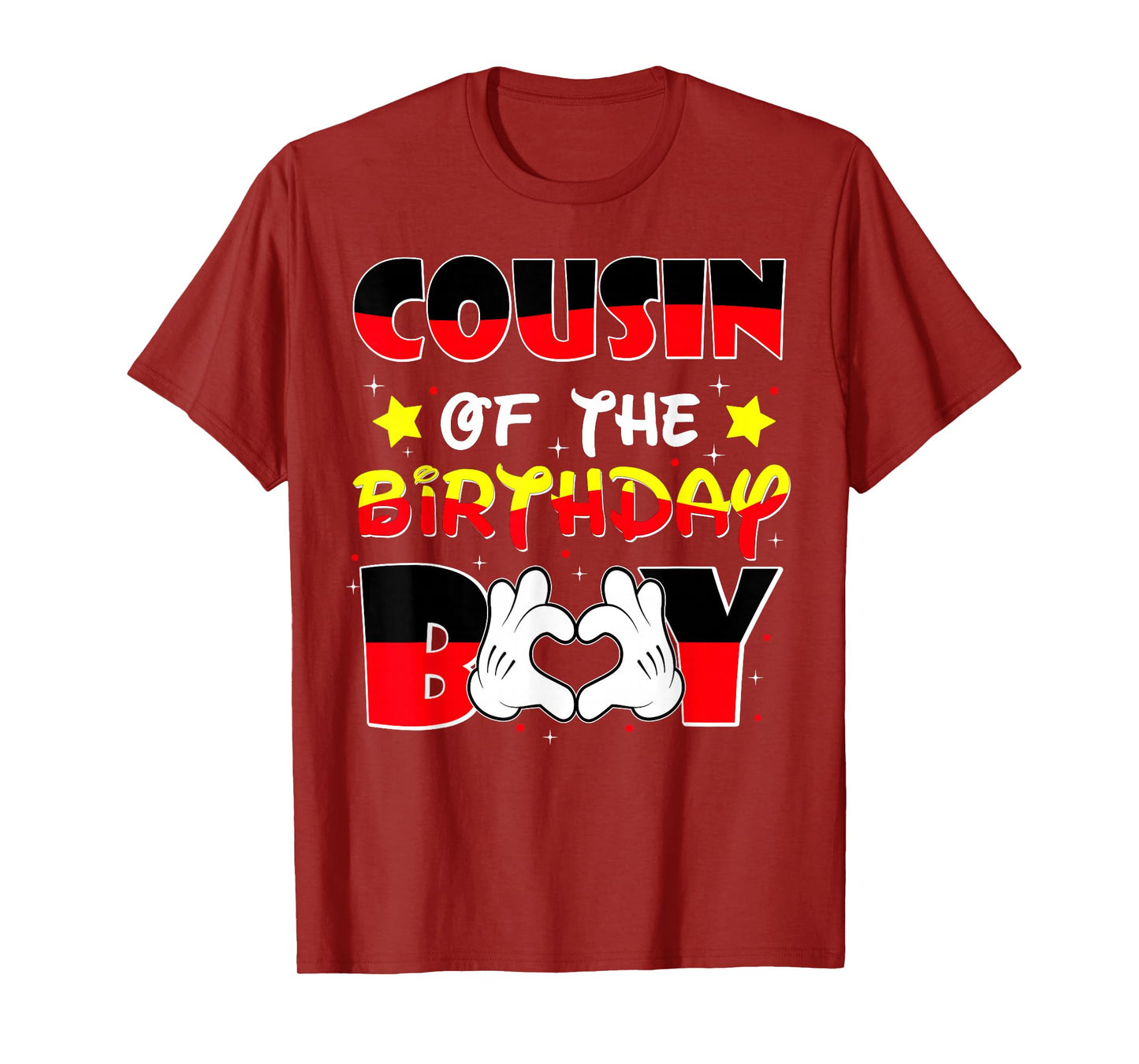 Cousin of The Birthday Boy Shirt Funny B-Day Family Matching T-Shirt