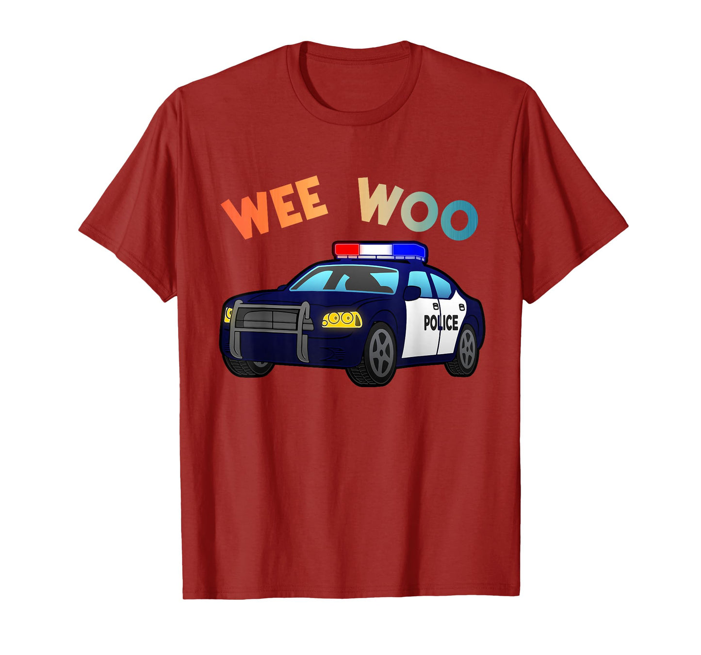 Funny Police Officer Art for Men Women Kids Boys Cop Police T-Shirt