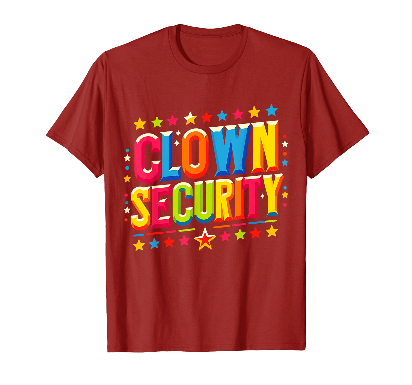 Clown Security Halloween Costume T-Shirt