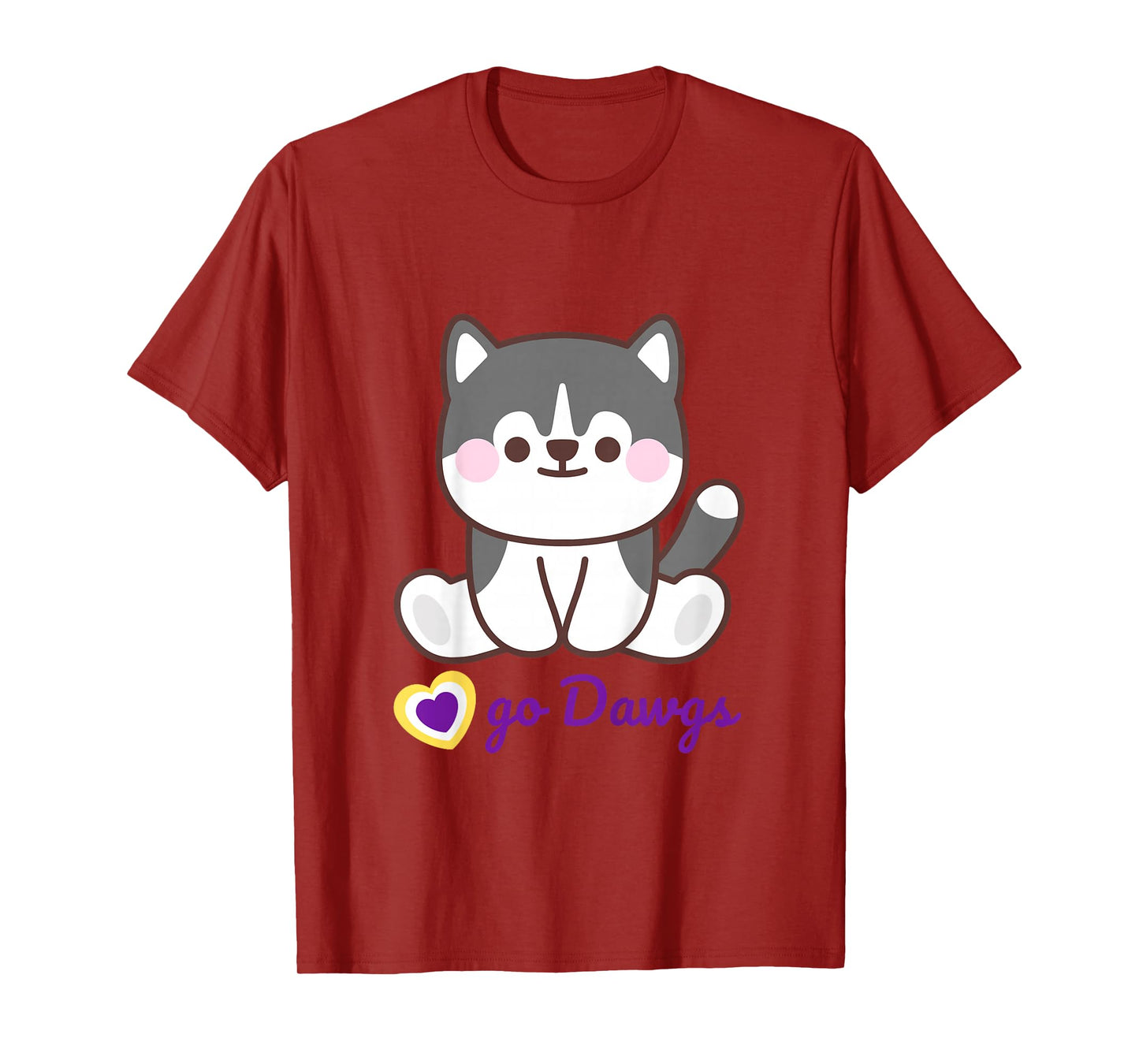 Kids Go Dawgs - Kids Youth UW Gameday T-Shirt