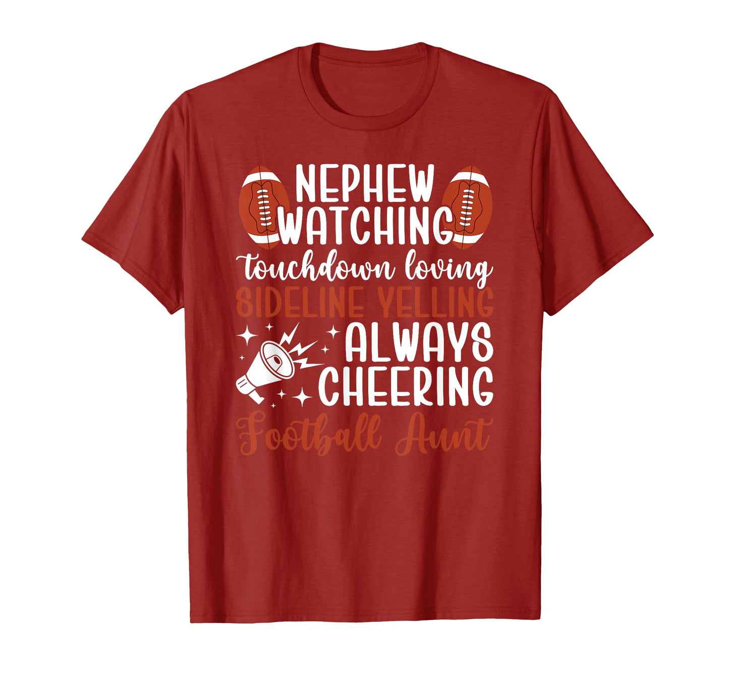 Football Aunt Definition Football Player Auntie T-Shirt