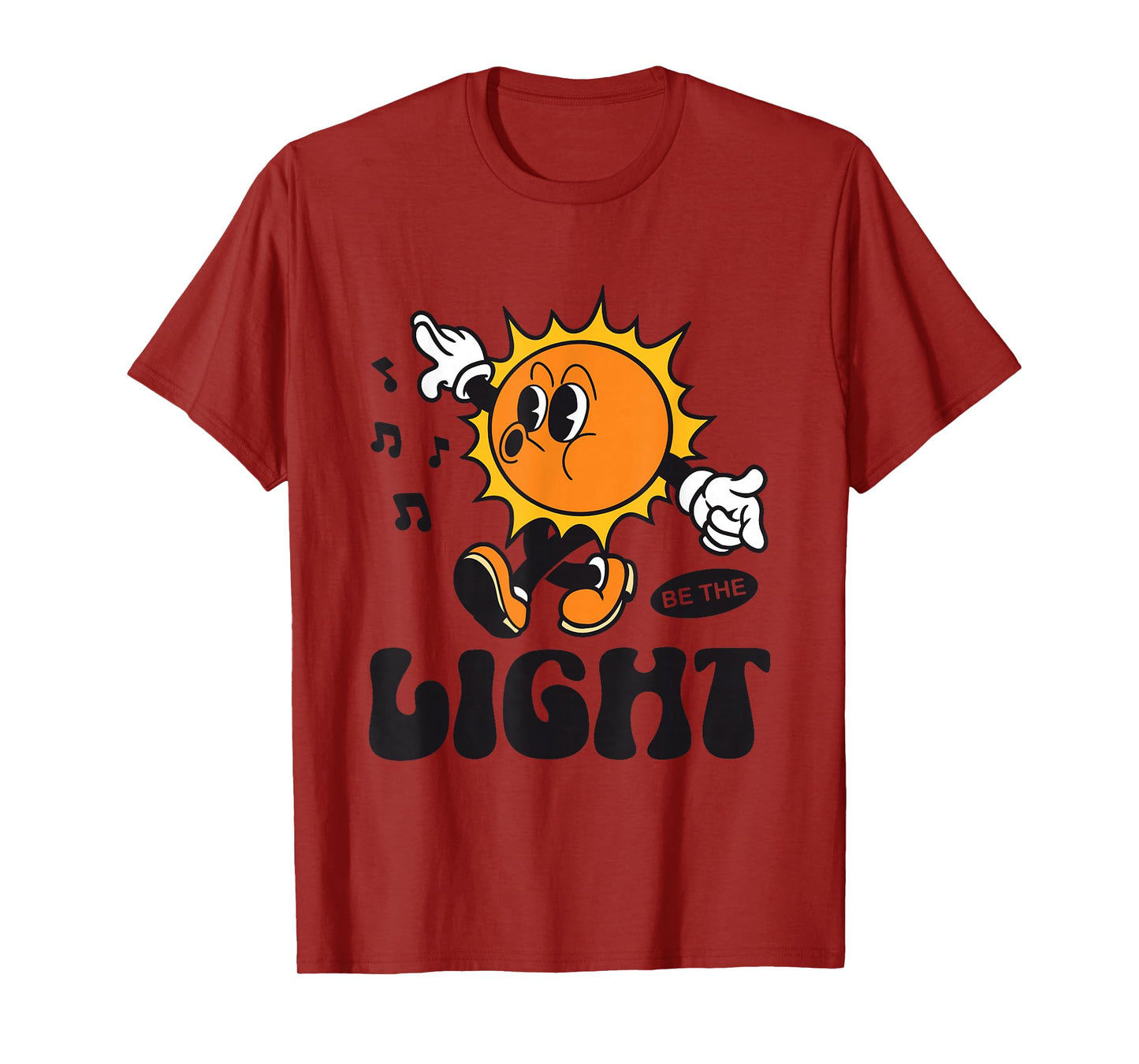 Christian Y2K Graphic Tee Faith Streetwear Be The Light T-Shirt