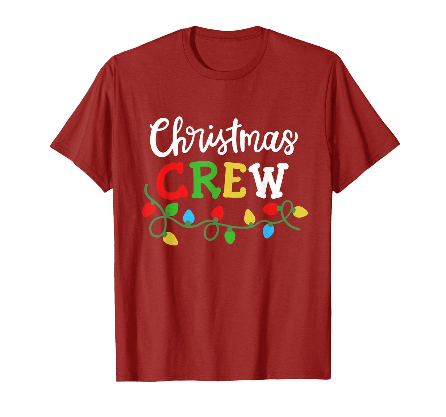 Christmas Crew Matching Family Xmas Party Men Women Kids T-Shirt