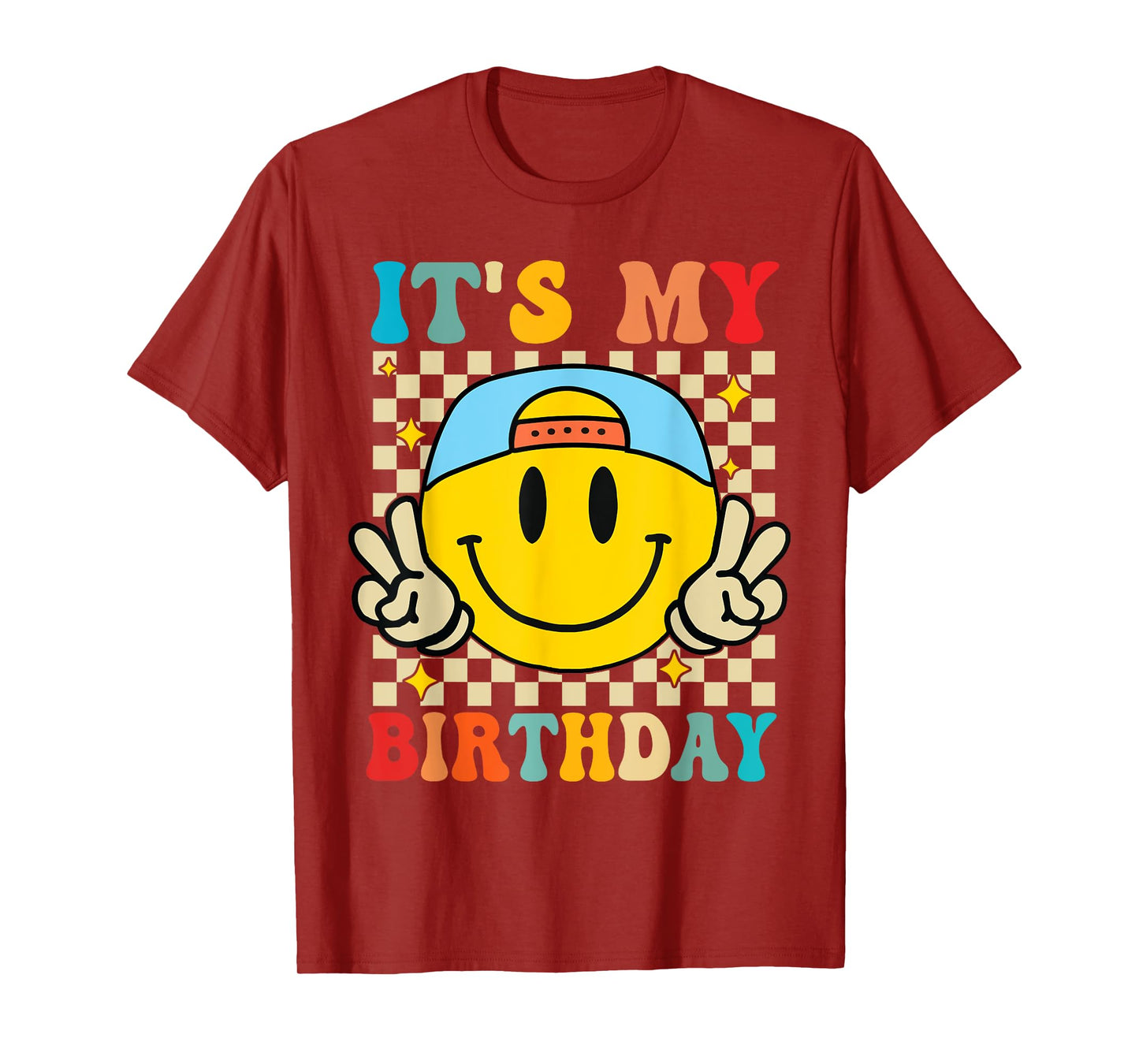 Bruh It's My Birthday Smile Birthday for Boys Kids T-Shirt