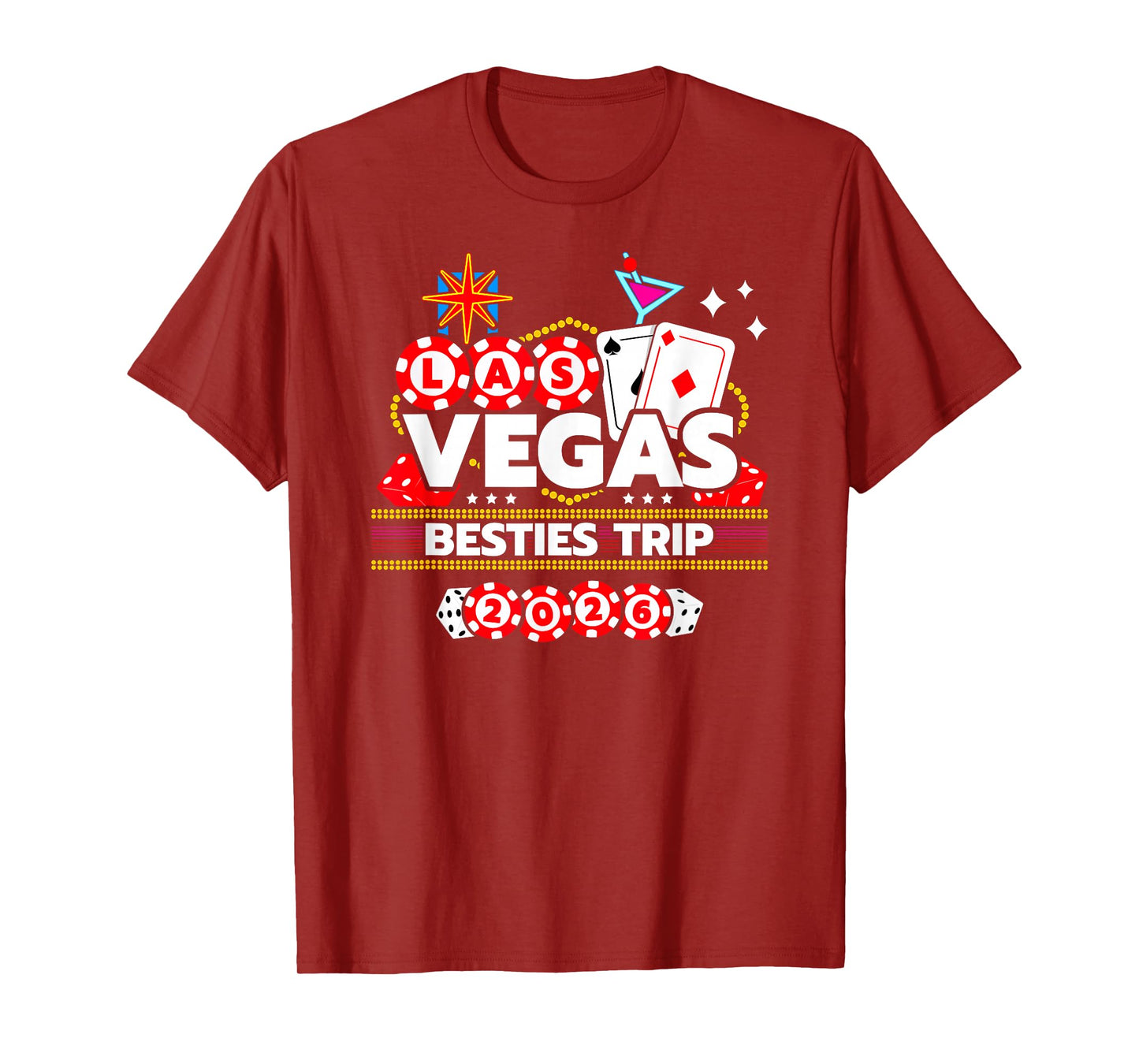 Las Vegas Vacation - Besties Trip - Vegas Girls Trip 2026 T-Shirt