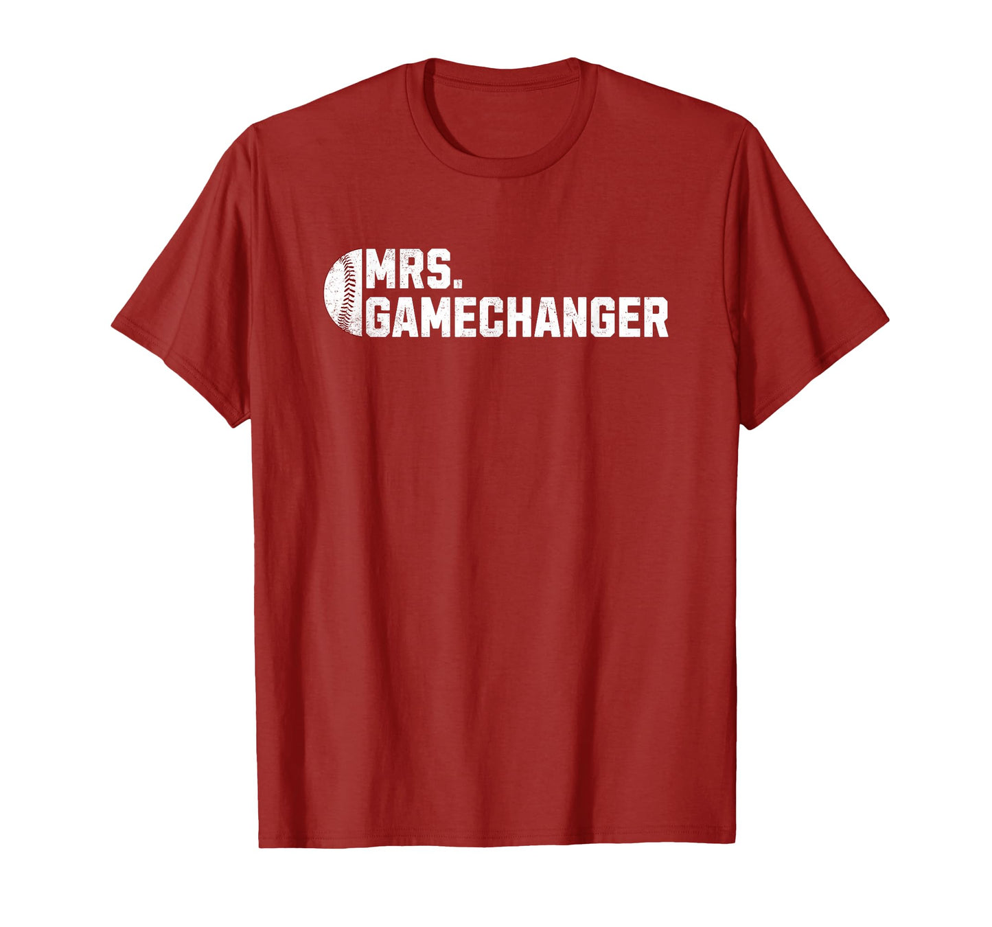 Mrs. Gamechanger Baseball Scorekeeper Love T-Shirt