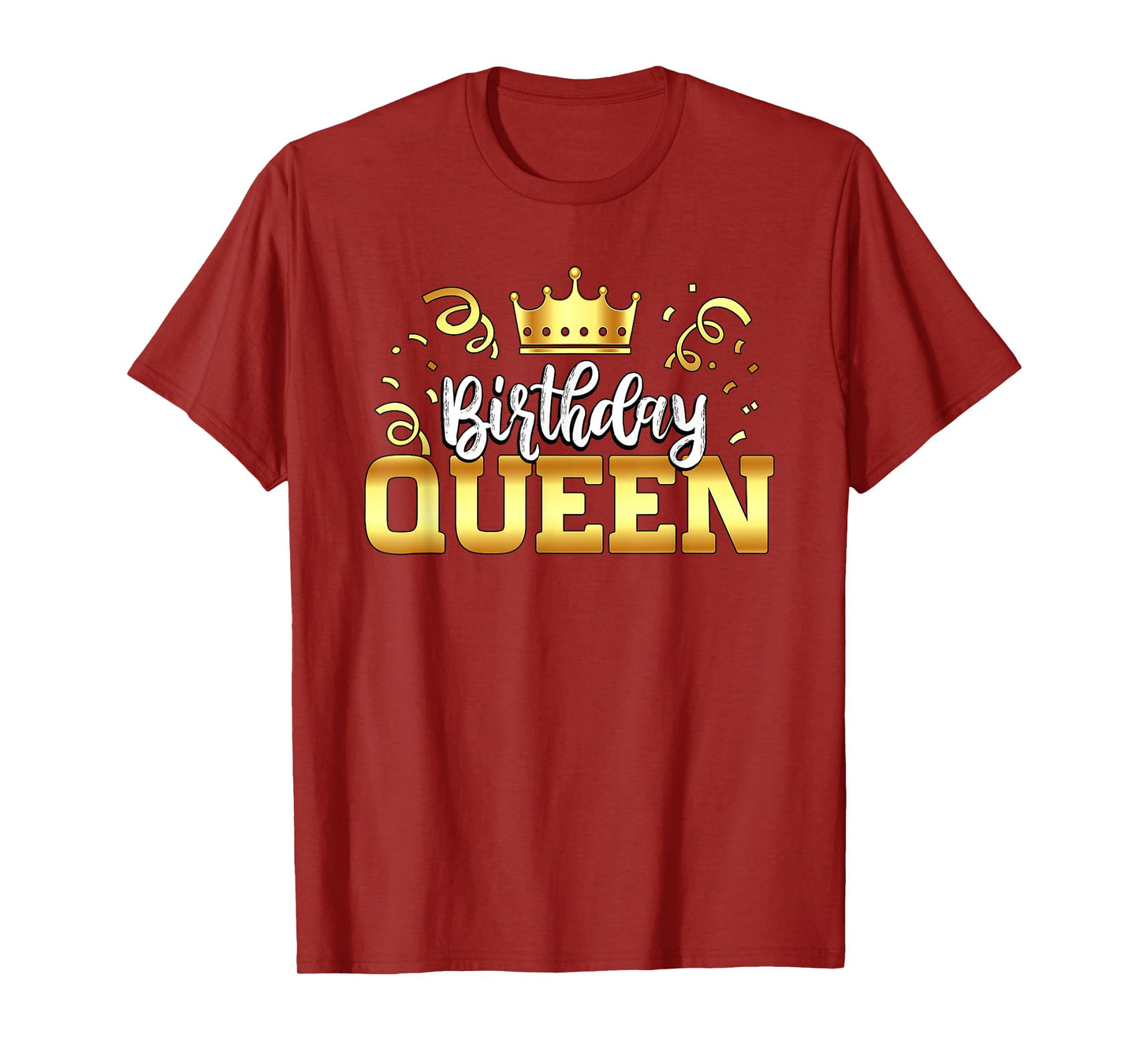 Birthday Queen Shirt Crown Birthday Outfit Birthday Queen T-Shirt