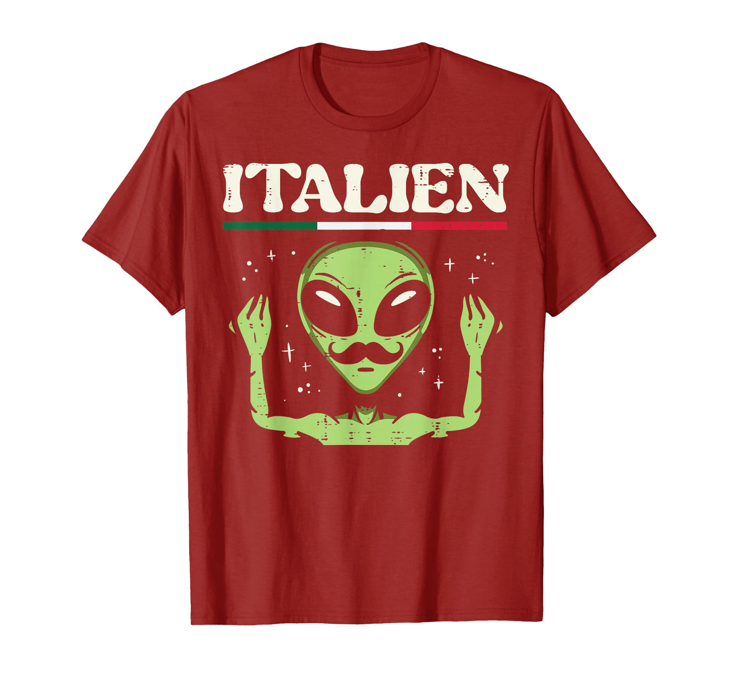 Italian Alien Italien Funny Italy Hand Gesture Men Women Kid T-Shirt