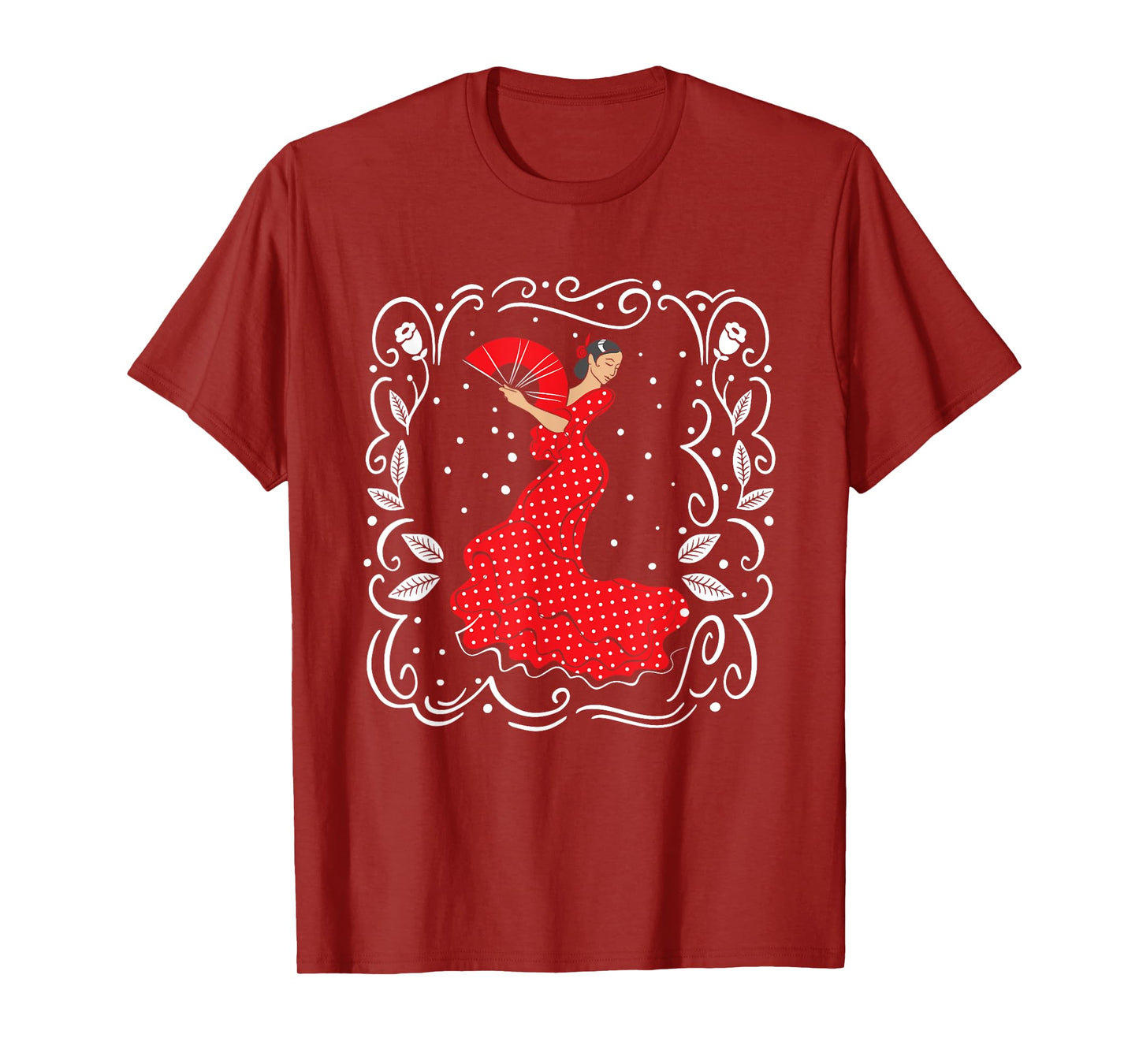 Beautiful Spain Woman | Flamenco Dancer T-Shirt