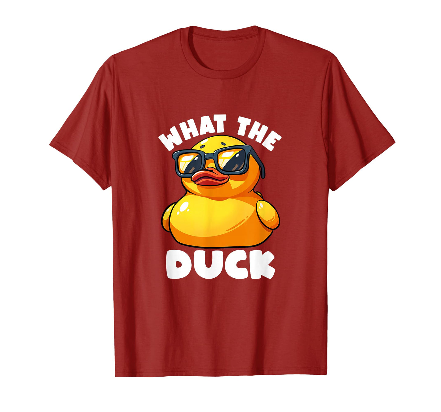 What The Duck Owner I Love Ducks Lover Funny Rubber Duck T-Shirt