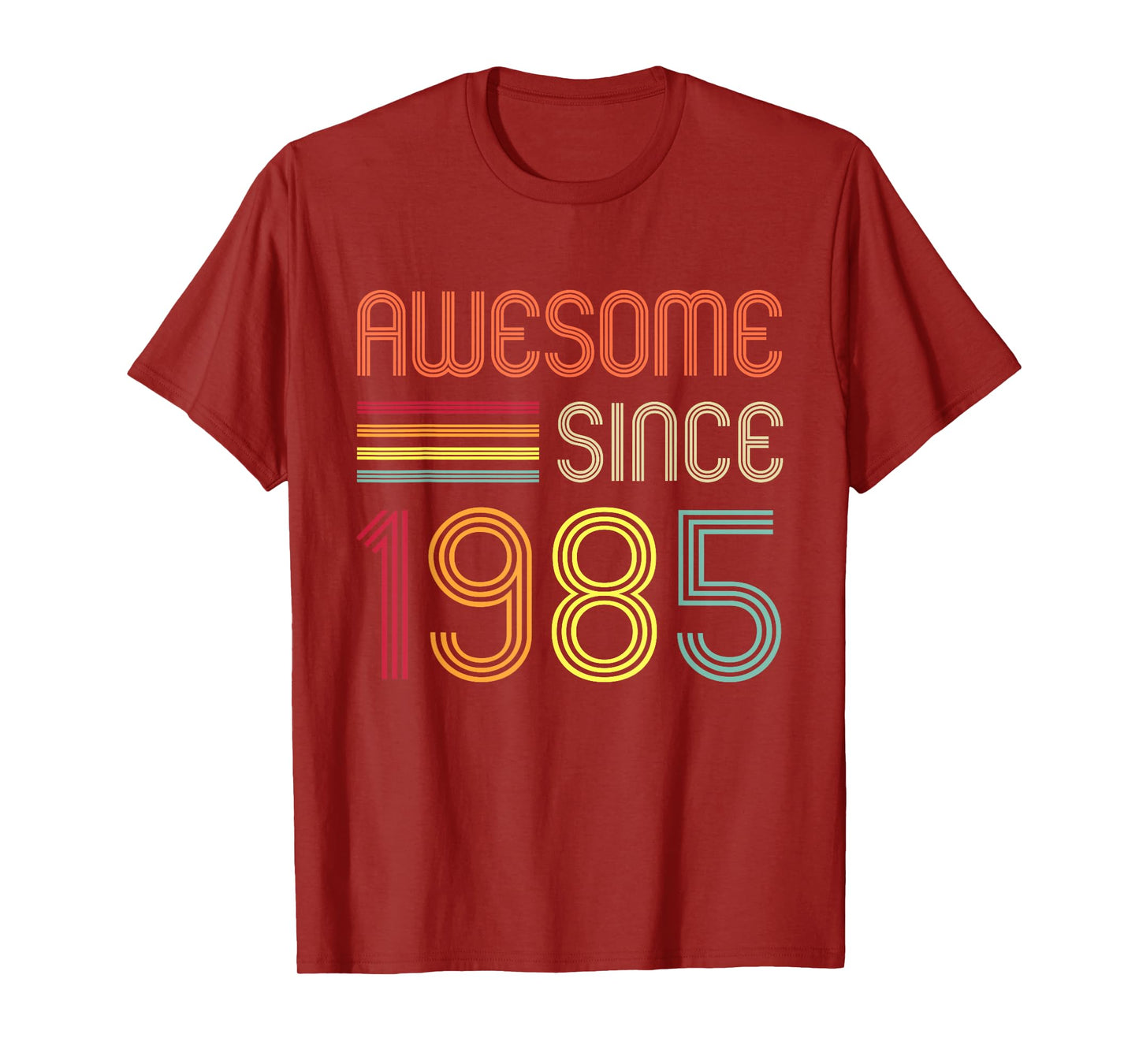 Awesome Since 1985 40th Birthday Retro T-Shirt