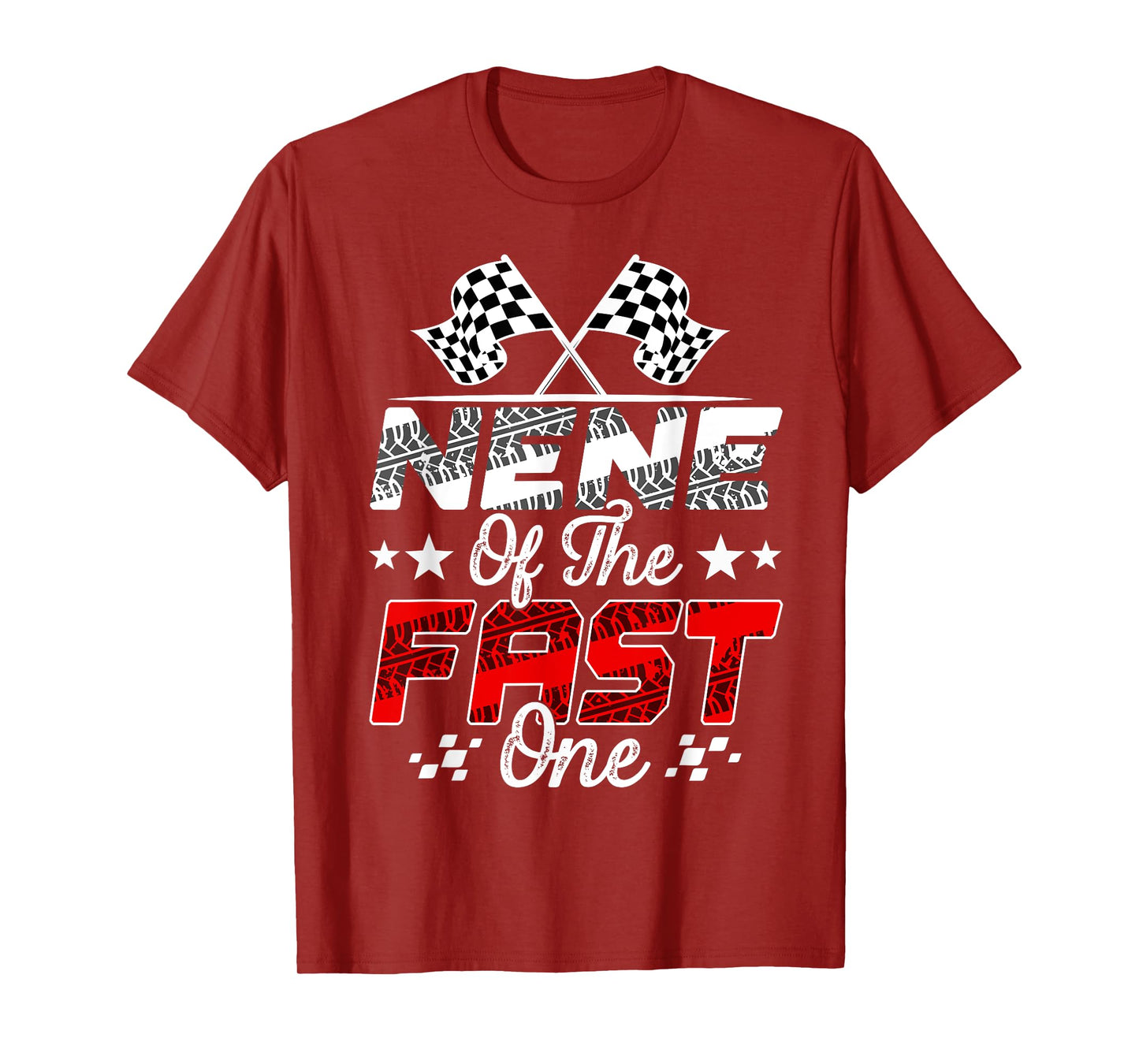 Nene Of The Fast One First Birthday Racing Car Family T-Shirt