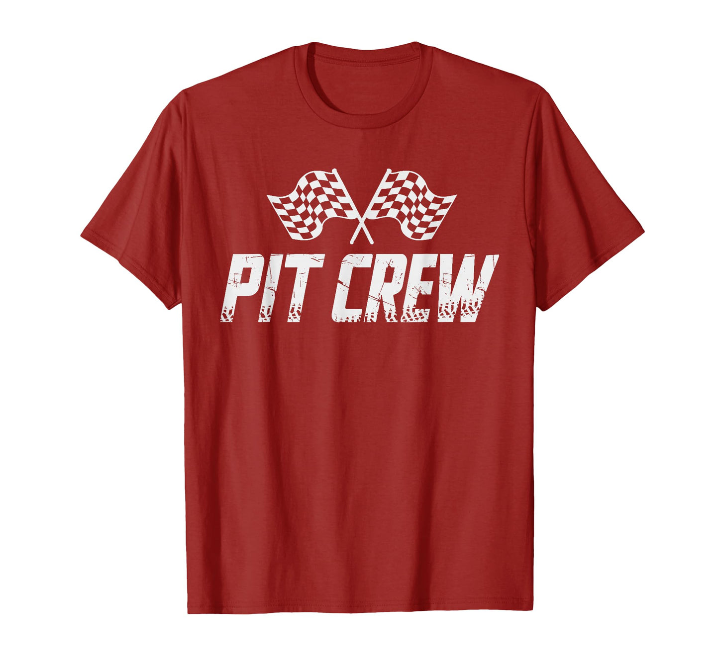 Pit Crew Birthday Family Matching car Racing T-Shirt
