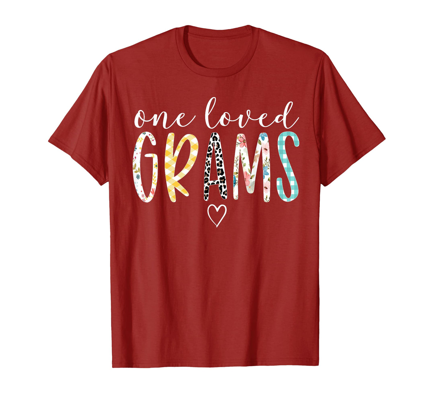 Grams Gifts Women One Loved Grams Mother's Day T-Shirt