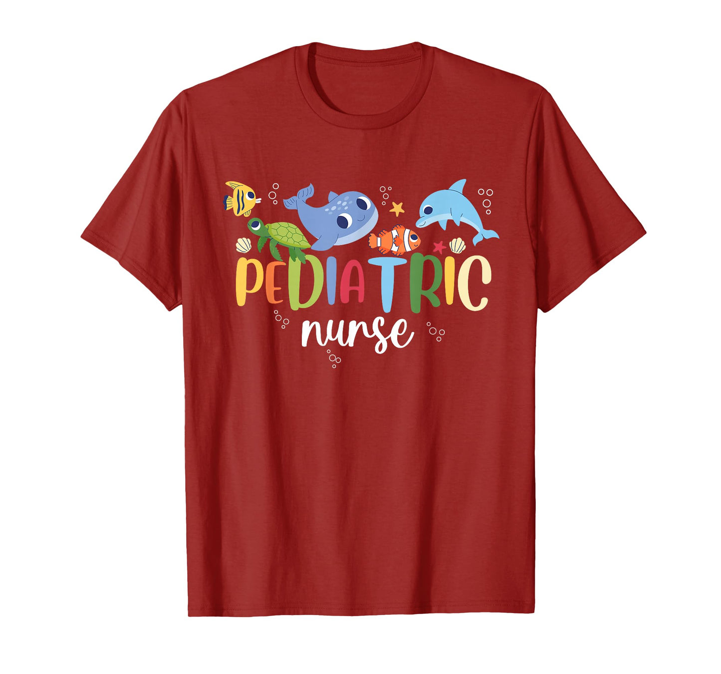 Pediatric Nurse PEDS Ocean Sea Appreciation Pediatric T-Shirt