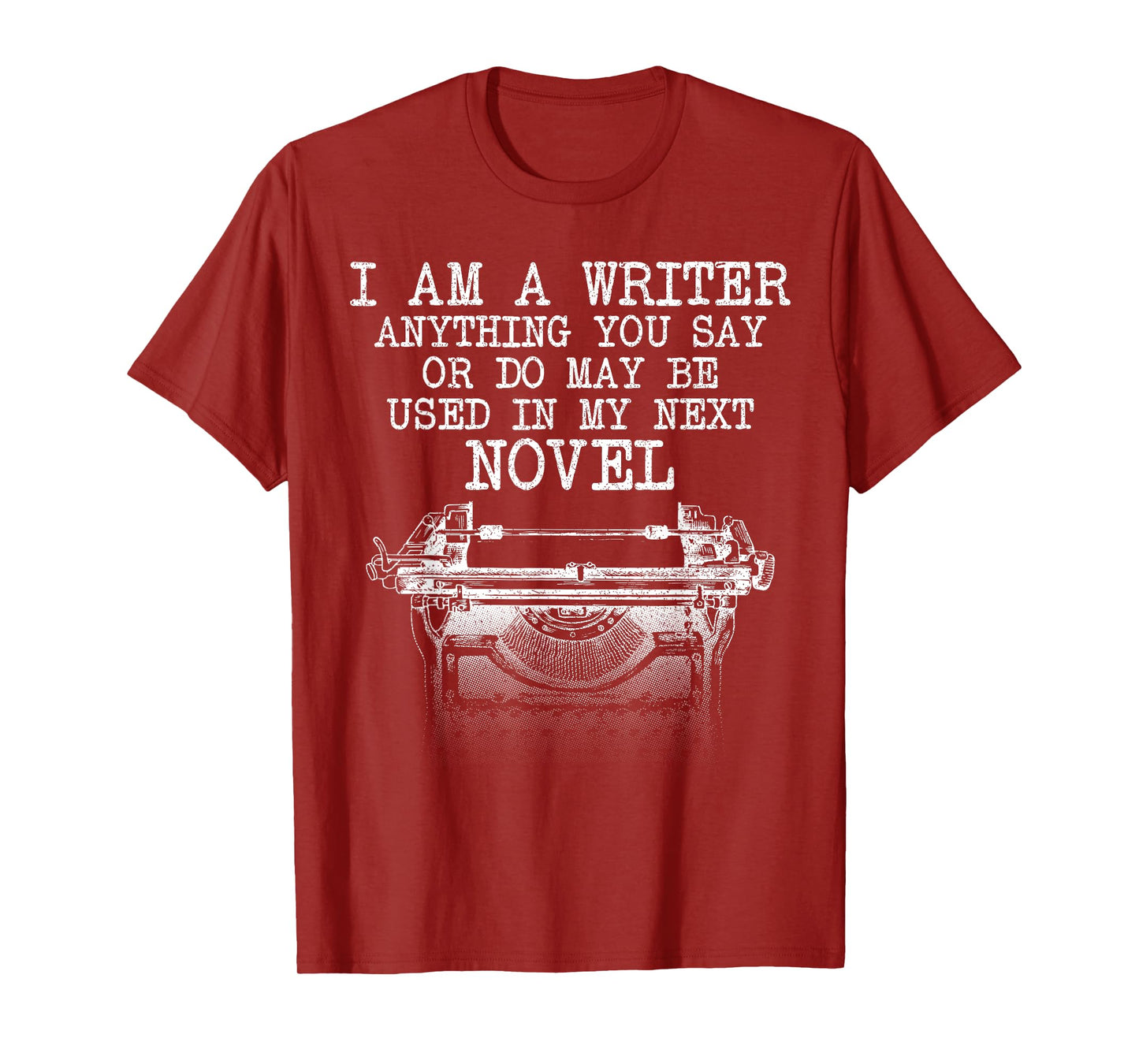 Funny Book Writer Gift Author Accessories & Stuff Cool Writer Art For Men Women Novel Author Writing Novelist T-Shirt
