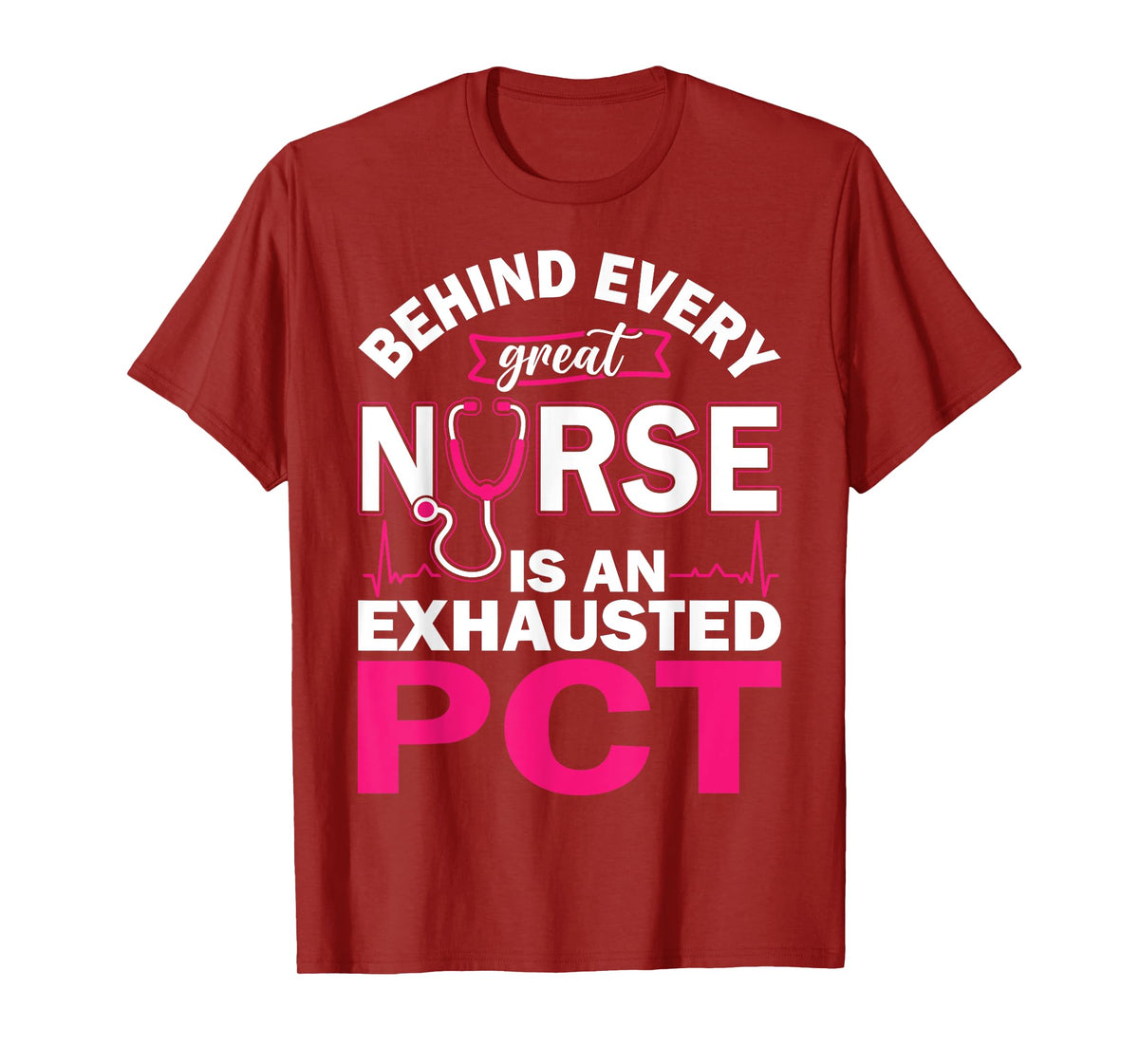 Patient Care Tech and PCT Week tee Women's Black Leopard Print Short Sleeve Crew Neck T-Shirt