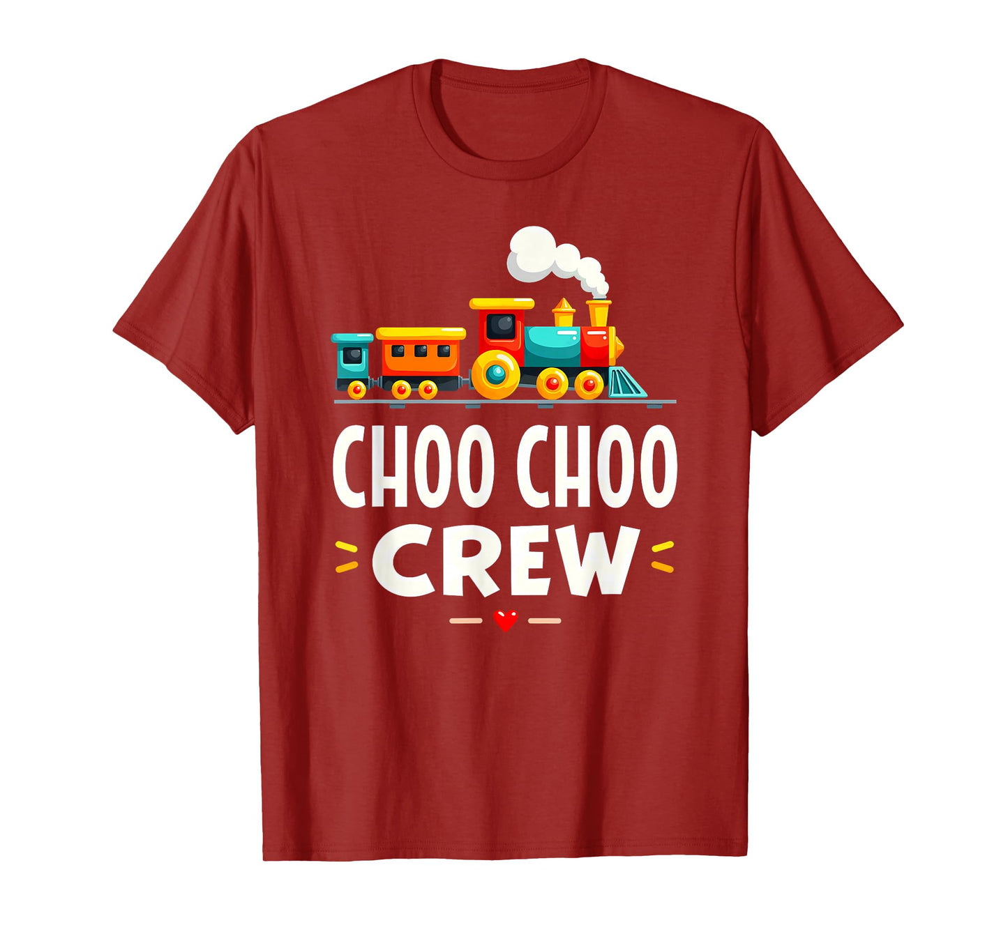 Choo Choo Crew Railroad Train 1st Birthday T-Shirt