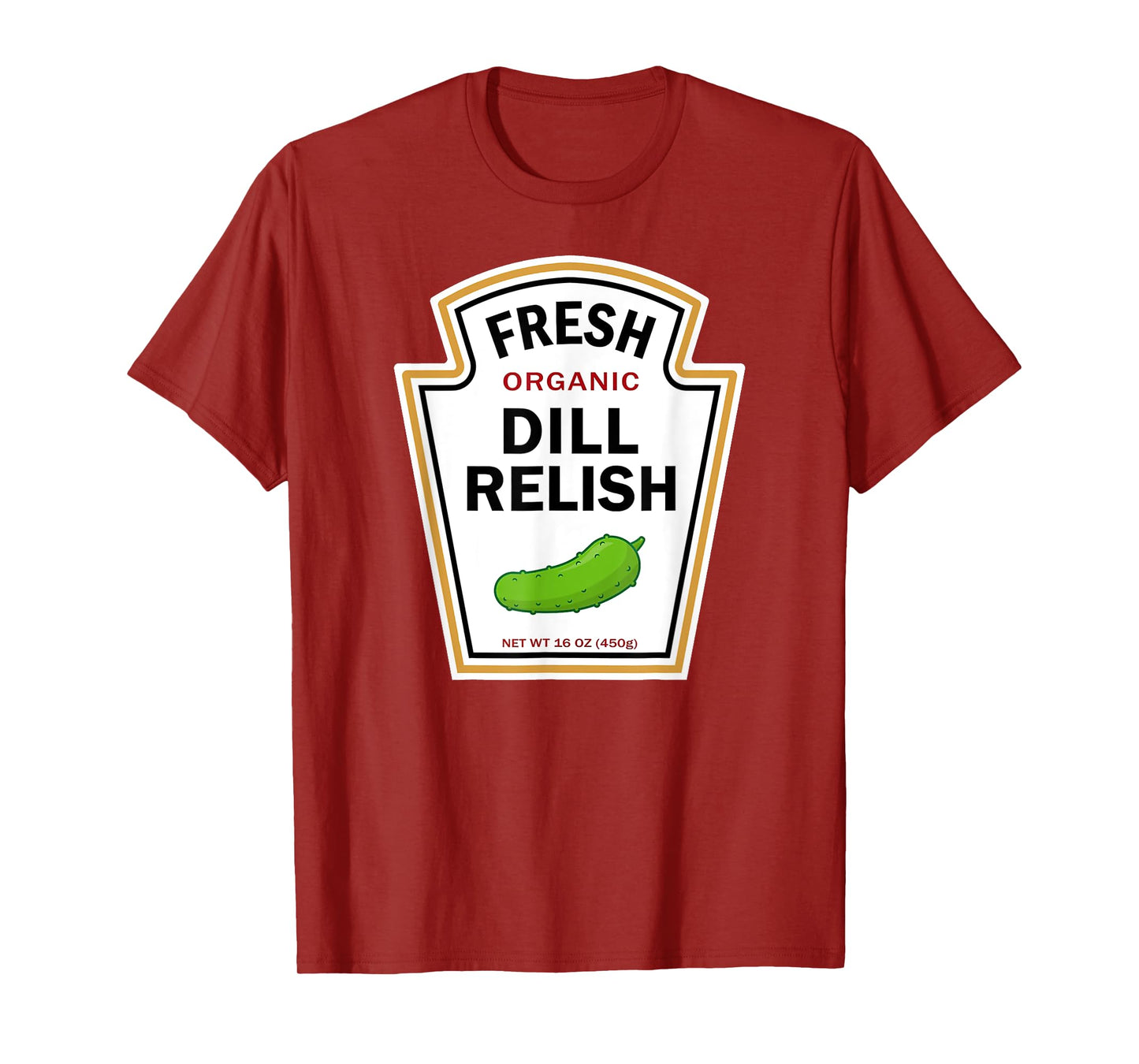 Dill Relish Easy Halloween Costume Diy Group Matching Couple T-Shirt