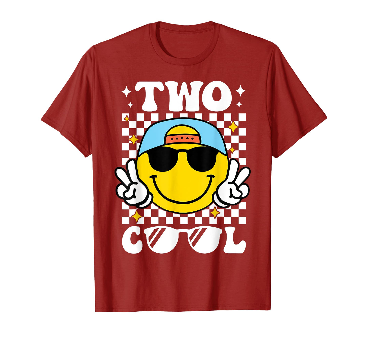 Two Cool 2 Years Old Birthday For Boy Birthday Party Boys T-Shirt
