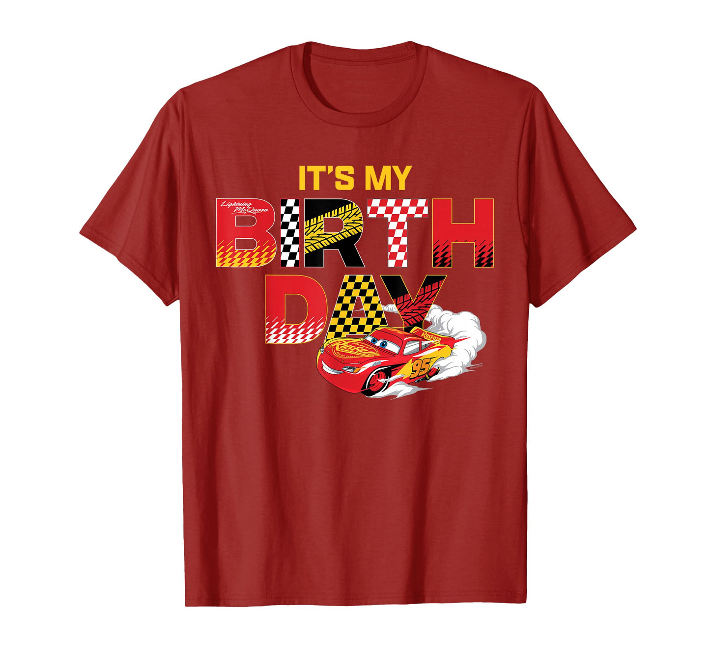 Disney & Pixar's Cars “It's My Birthday” Lightning McQueen T-Shirt