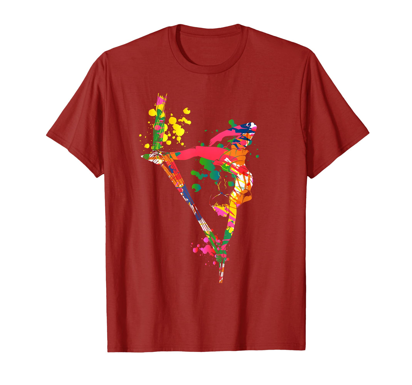 Colorful Aerial Silks T-Shirt
