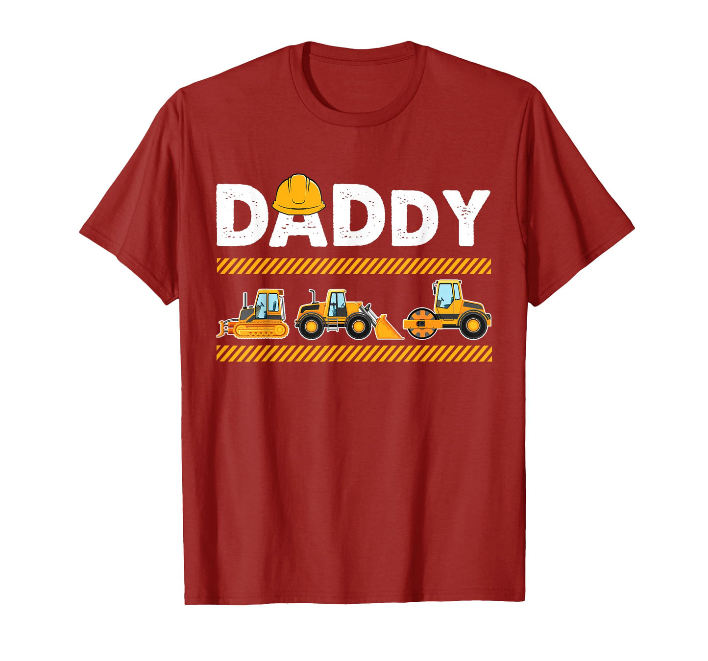 Funny Daddy Construction Excavator Kids Matching Family T-Shirt