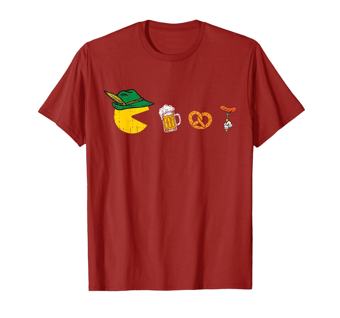 Funny Gamer Oktoberfest Lederhosen Drinking Beer Festival T-Shirt