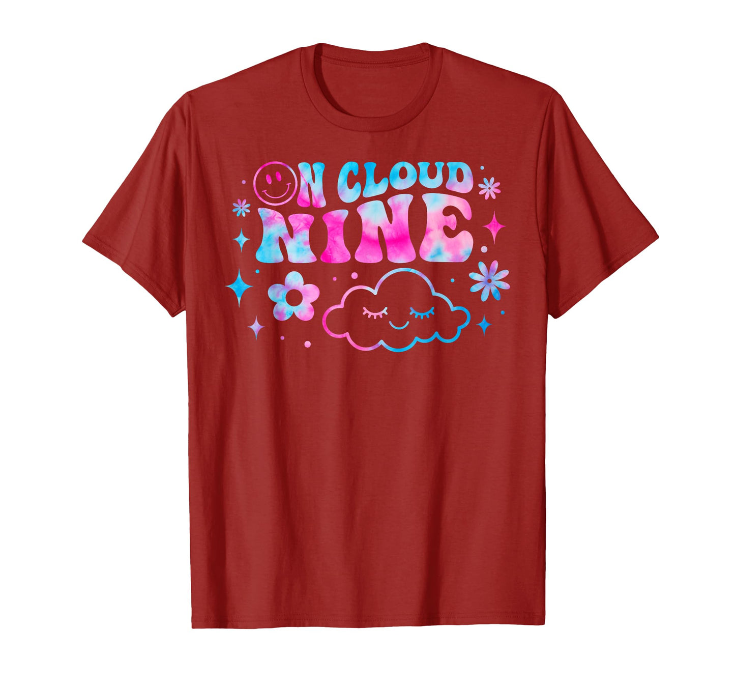 On Cloud Nine 9th Birthday 9 Years Old Birthday Girl T-Shirt