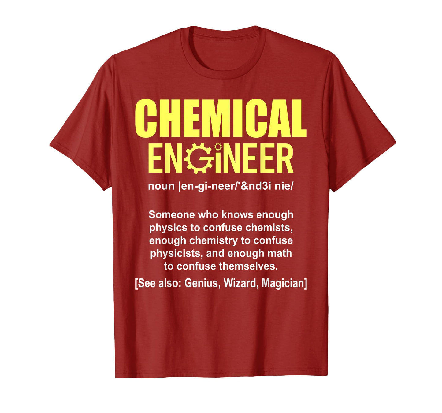 Funny Chemical Engineer Definition - Engineering Noun T-Shirt