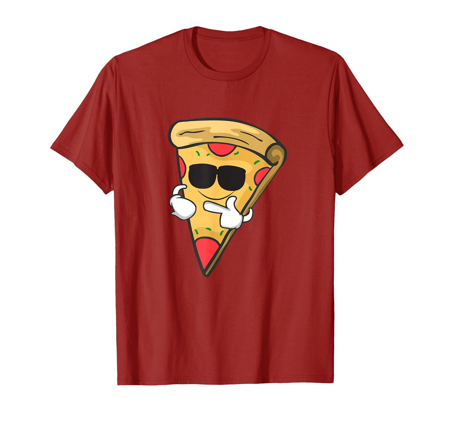 Cool Sunglasses Pizza T Shirt Gift Boys Girls Women Men T-Shirt