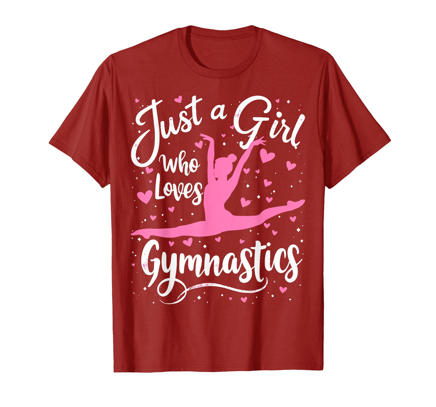 Gymnast Just a Girl Who Loves Gymnastics T-Shirt